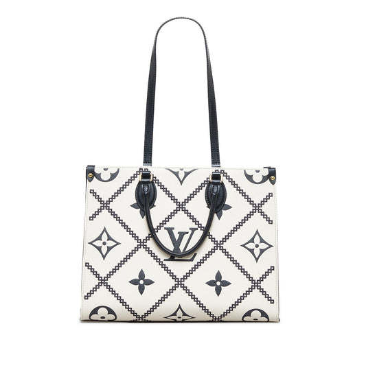 Louis Vuitton Monogram Empreinte Broderie OnTheGo (SHG-vkuBtI)