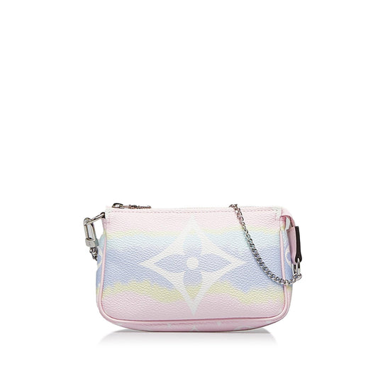 Louis Vuitton Monogram Escale Mini Pochette Accessoires (SHG-AjM93u)