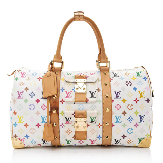 Louis Vuitton Monogram Multicolore Keepall 45 Duffel Bag (SHF-22890)
