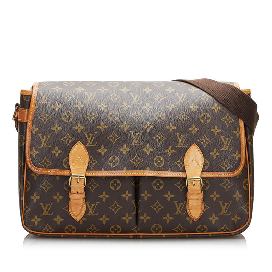 Louis Vuitton Monogram Sac Gibeciere GM (SHG-X8pgl5)