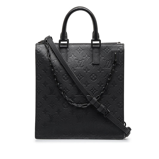 Louis Vuitton Monogram Taurillon Sac Plat (SHG-7zsfVO)