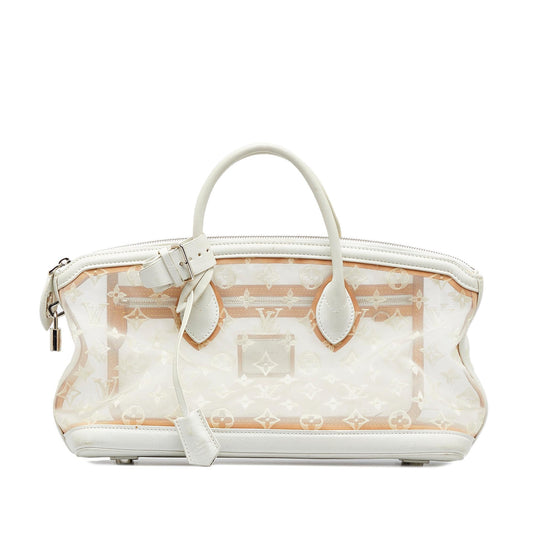 Louis Vuitton Monogram Transparence Lockit East-West (SHG-Y4xy07)