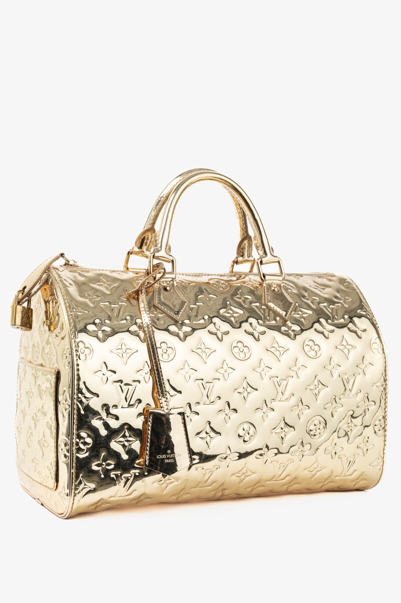 Louis Vuitton 30 Miroir Dore Monogram Miroir Boston Bag