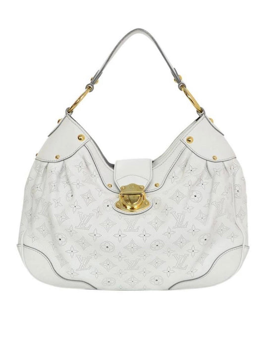 LOUIS VUITTON MAHINA LEATHER SOLAR PM BAG