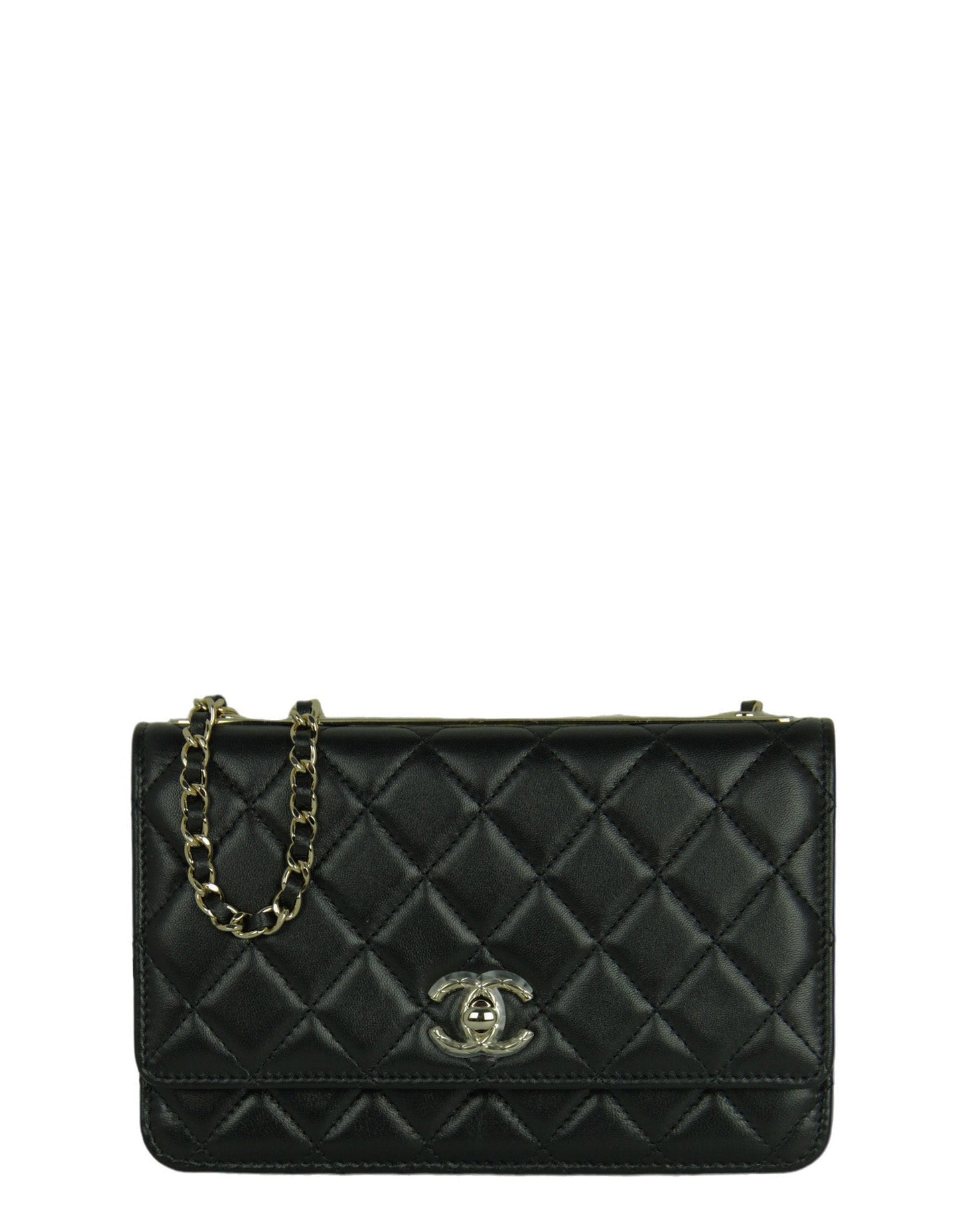 Chanel NEW 2023 Black Quilted Trendy Crossbody Bag - Rovelle Bags
