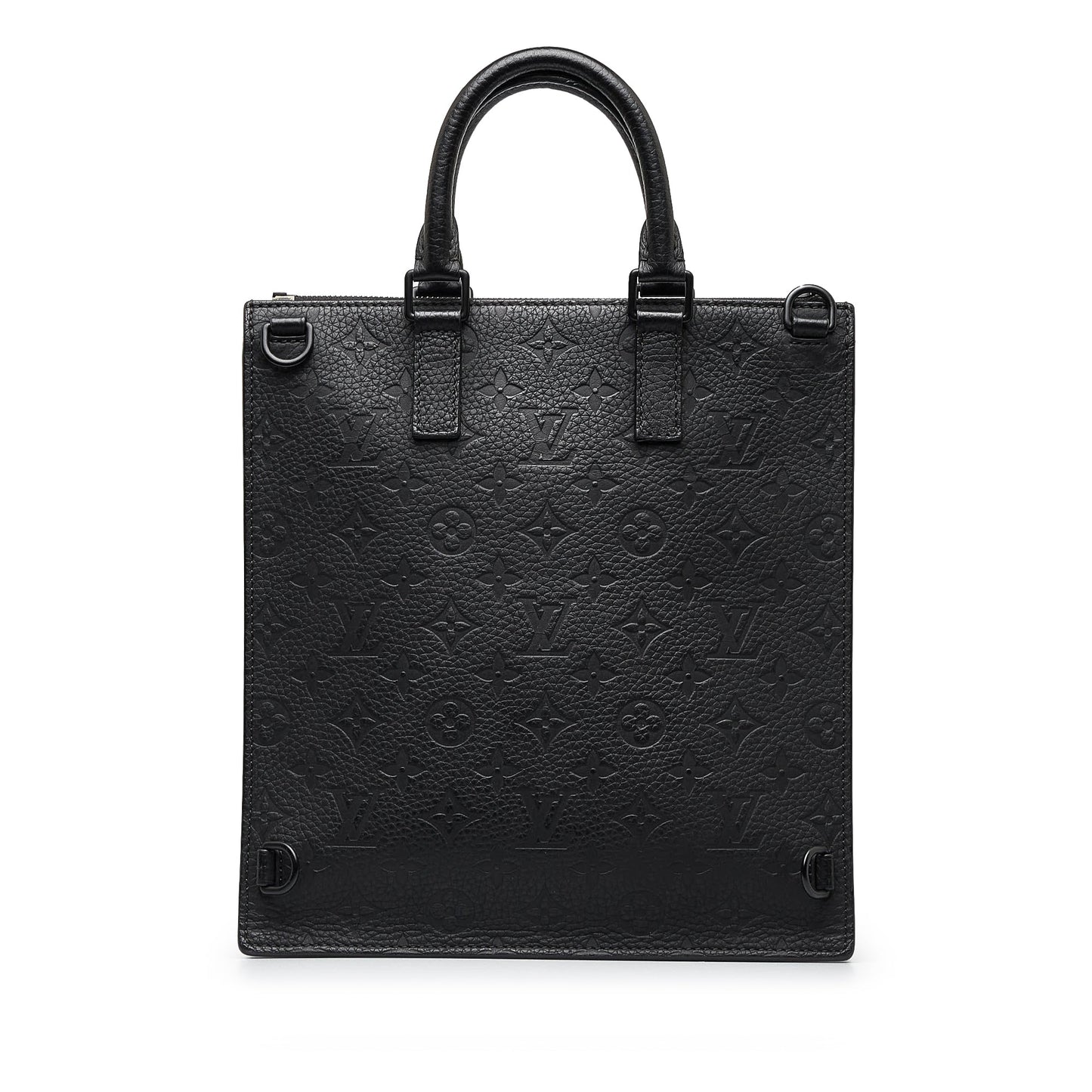 LOUIS VUITTON Monogram Taurillon Sac Plat Satchel