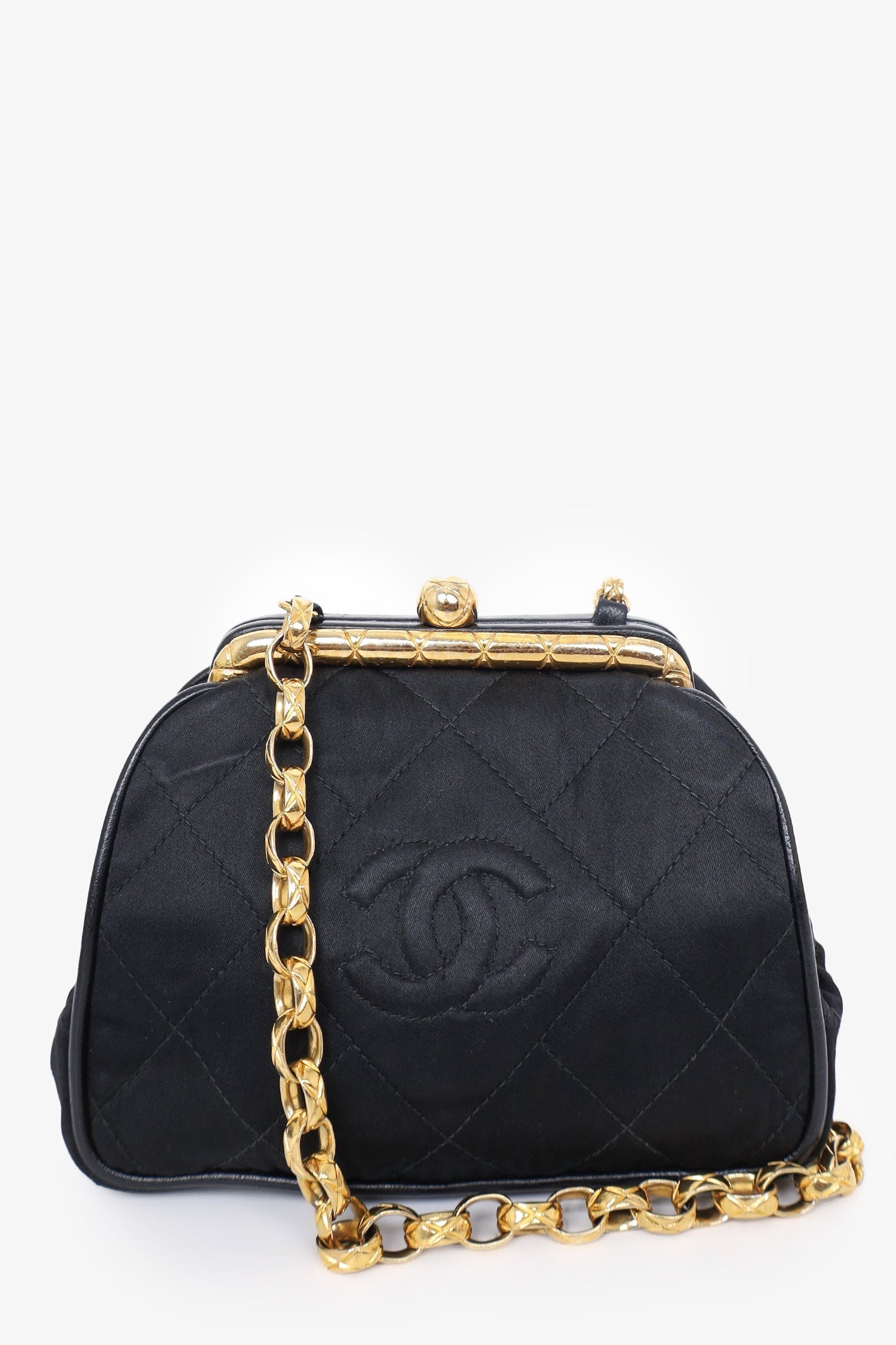 Chanel ™ 1989-1991 Black Handbag - Rovelle Bags