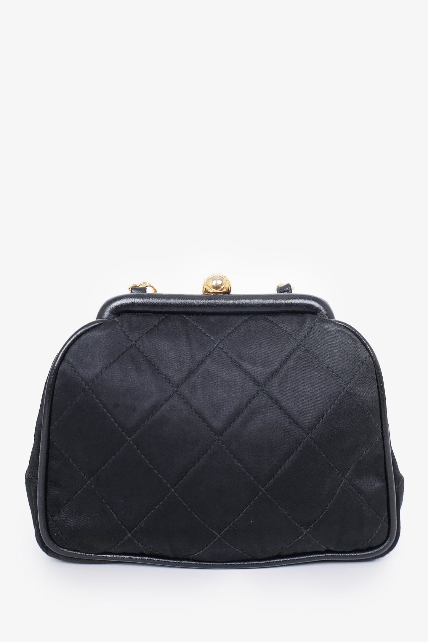 Chanel ™ 1989-1991 Black Handbag - Rovelle Bags