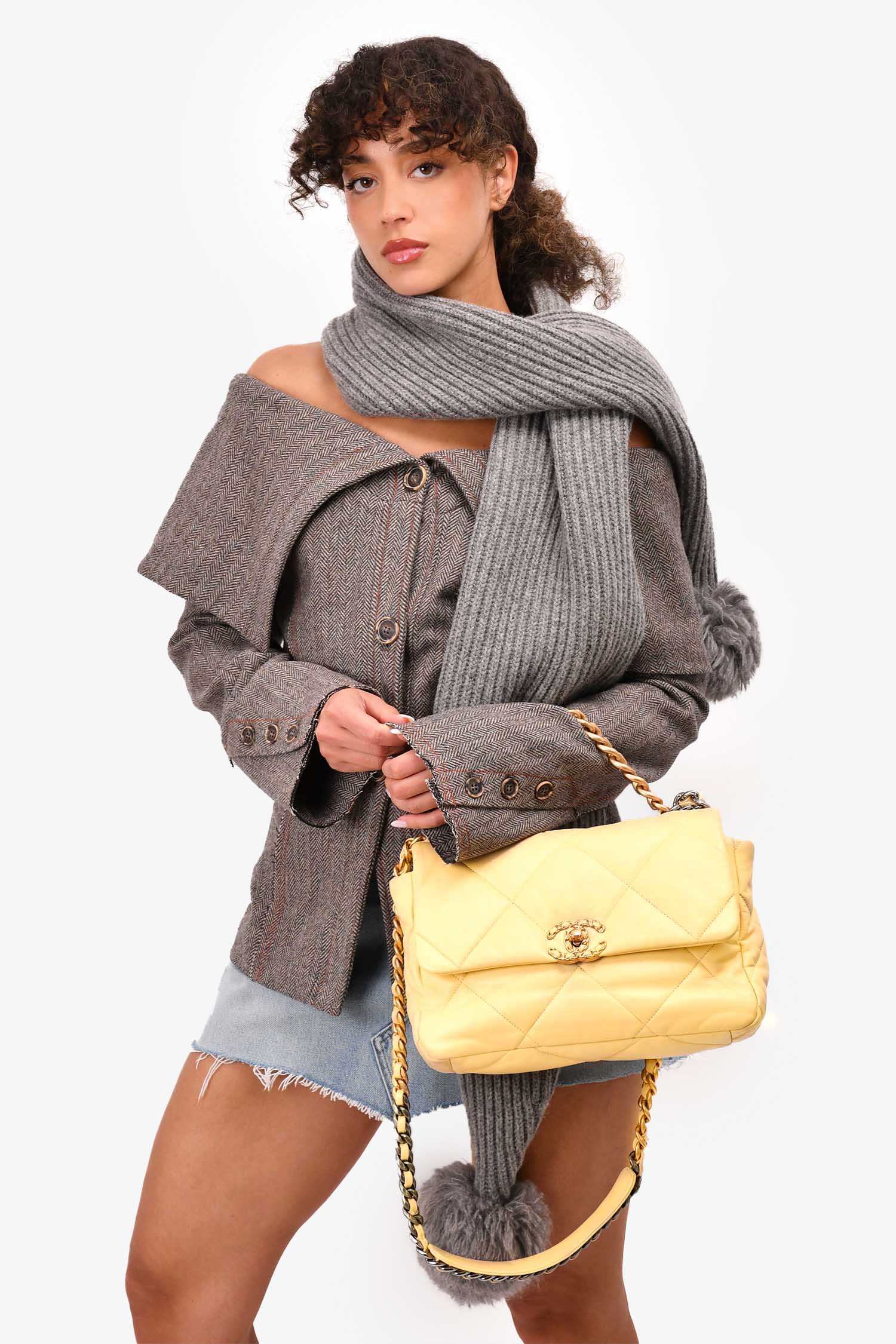Chanel ™ 2019/2020 Yellow Flap Bag - Rovelle Bags