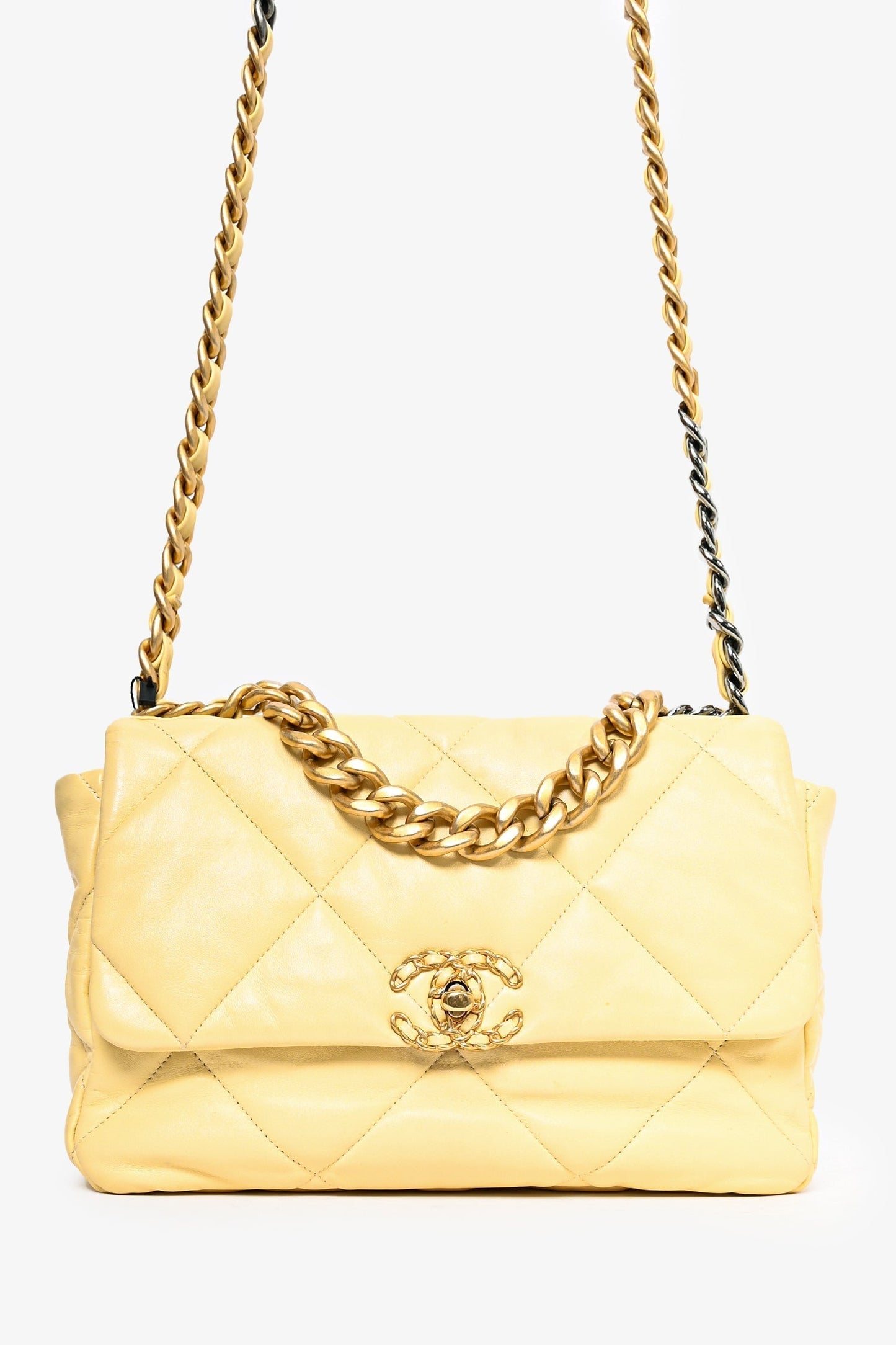 Chanel ™ 2019/2020 Yellow Flap Bag - Rovelle Bags