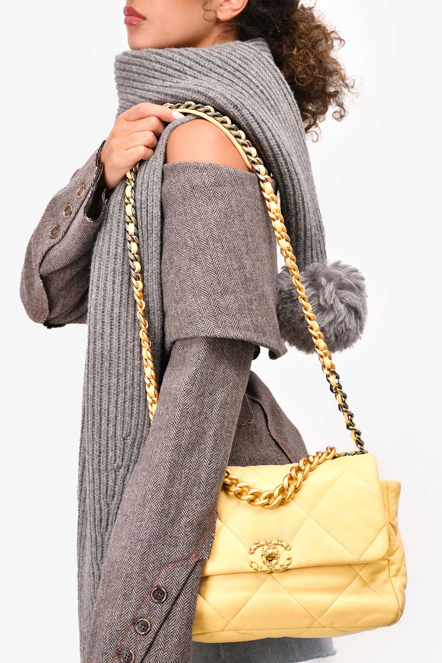 Chanel ™ 2019/2020 Yellow Flap Bag - Rovelle Bags