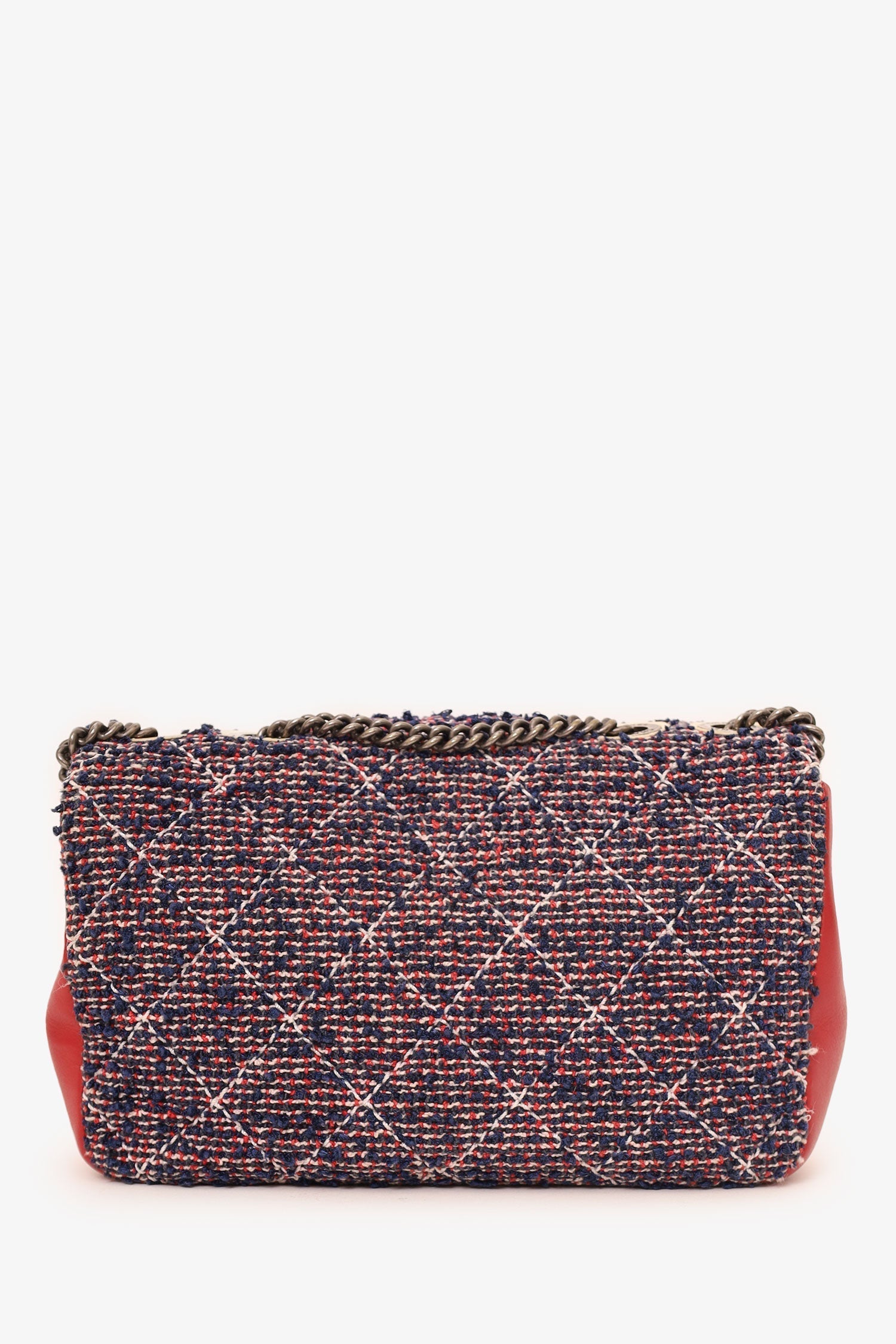 Chanel ™ 2016-17 Navy/Red Flap Bag - Rovelle Bags