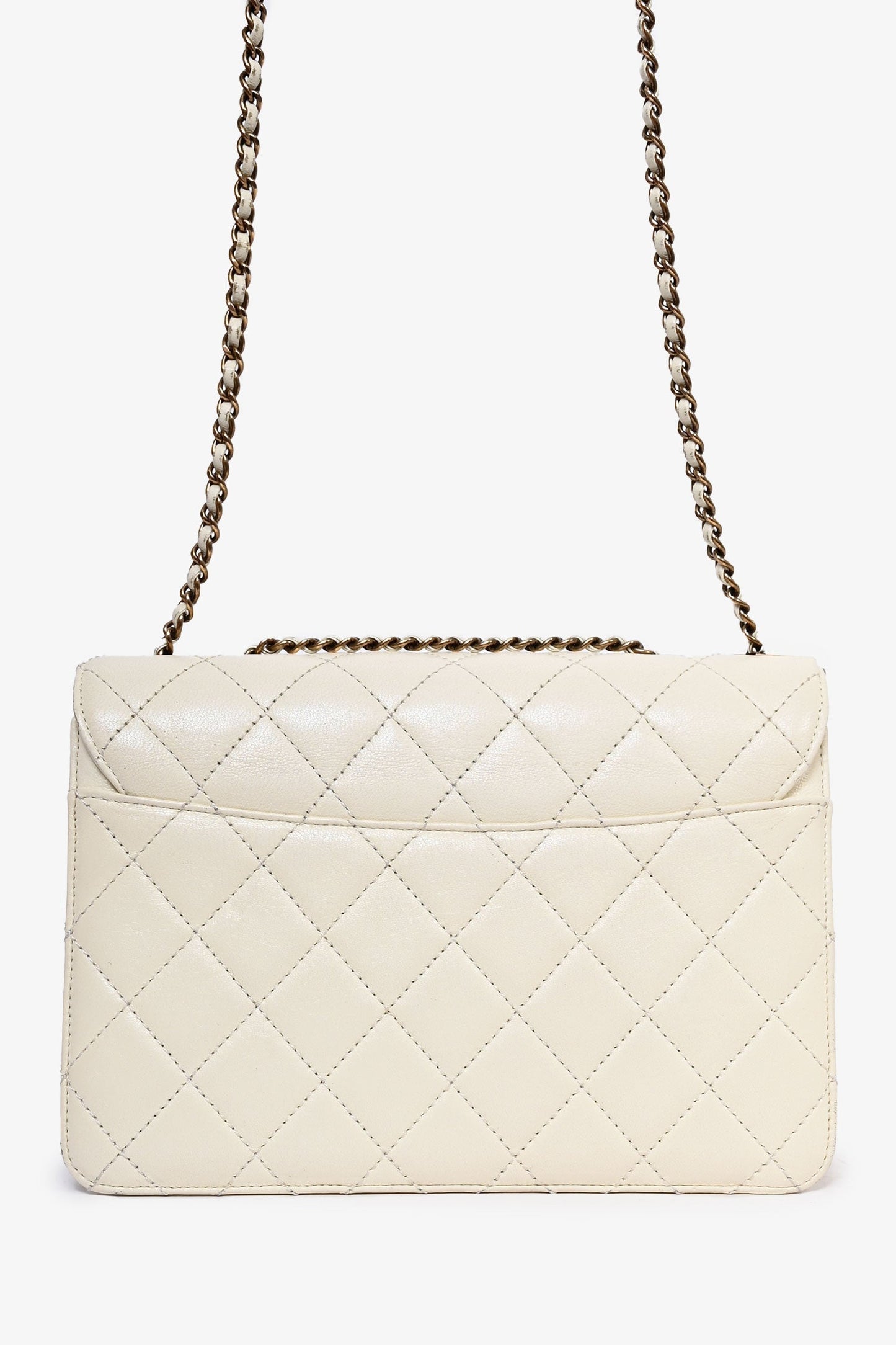 Chanel ™ 2016 Cream Shoulder Bag - Rovelle Bags