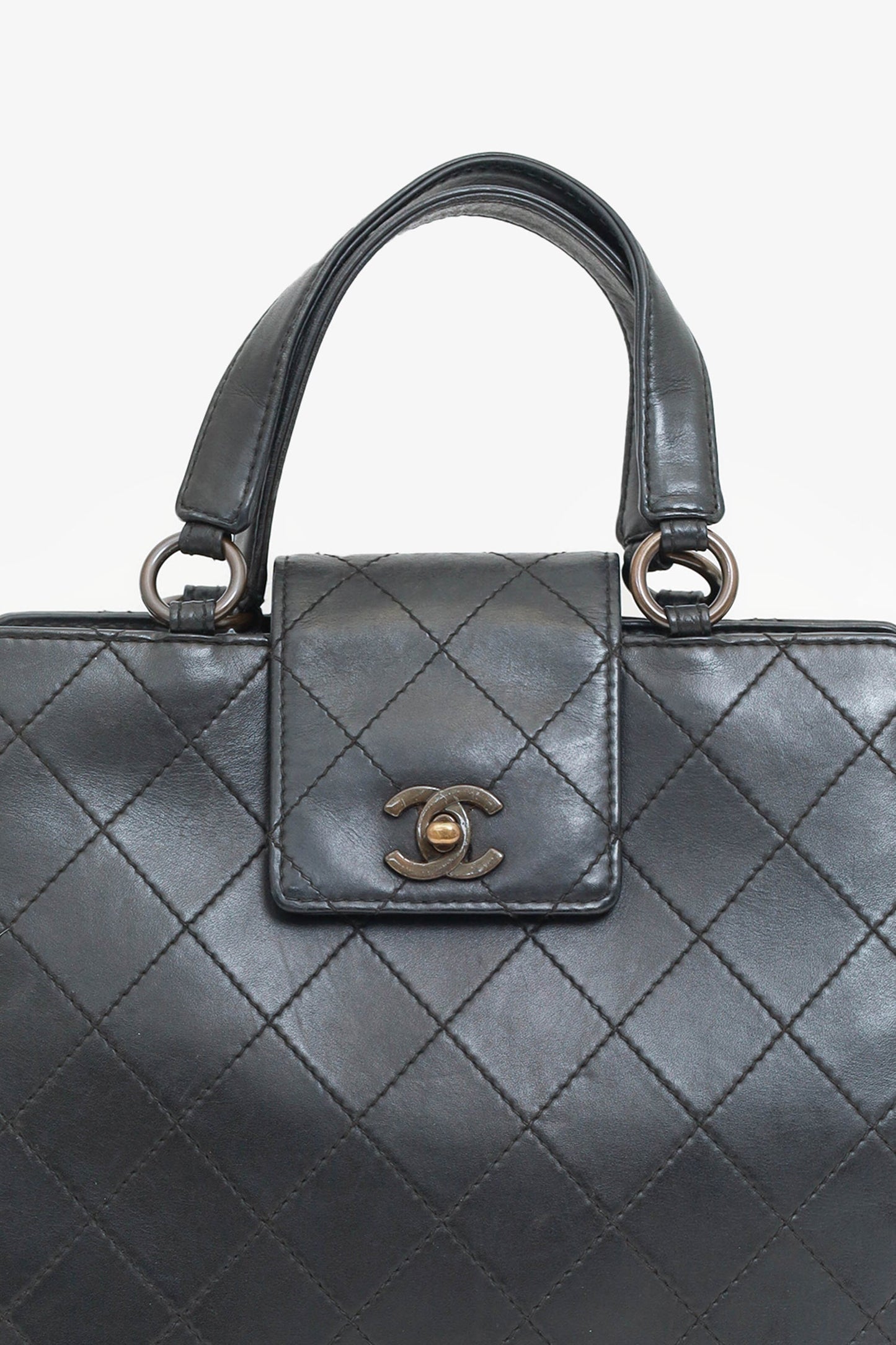Chanel ™ 1996-97 Black Tote Bag - Rovelle Bags