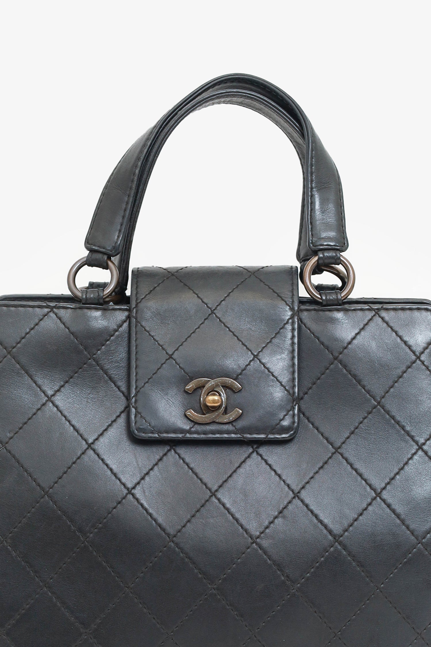 Chanel ™ 1996-97 Black Tote Bag - Rovelle Bags