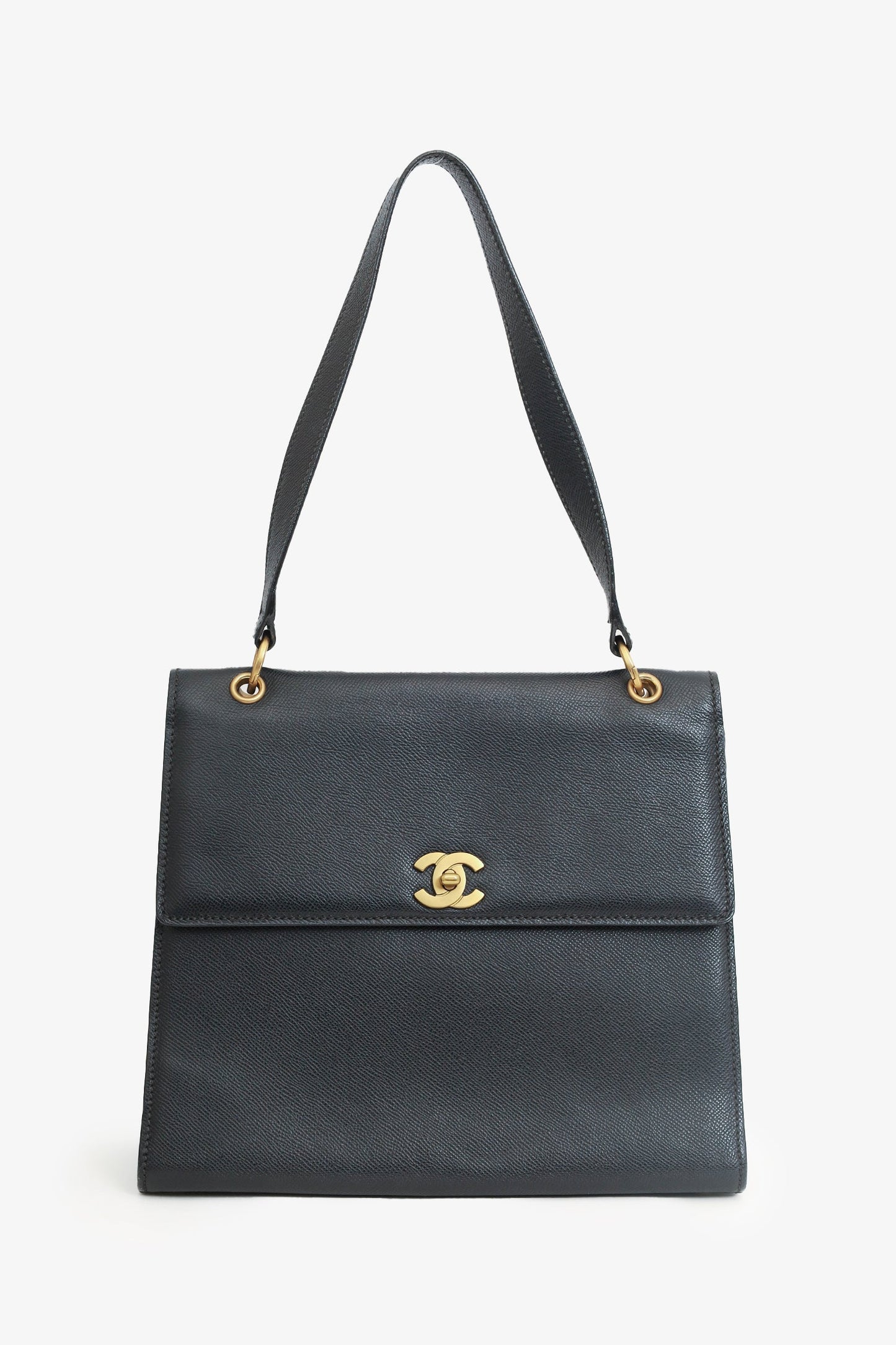 Chanel ™ 1997-99 Black Shoulder Bag - Rovelle Bags