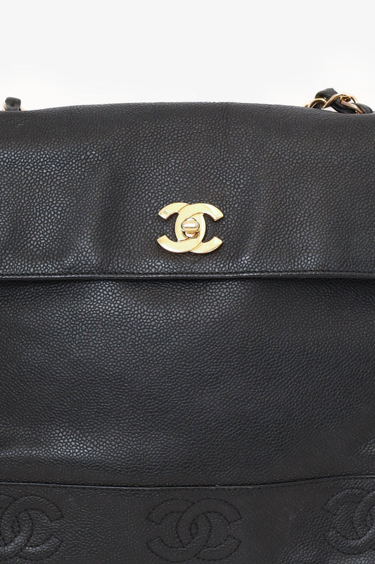 Chanel ™ 1996-97 Black Shoulder Bag - Rovelle Bags