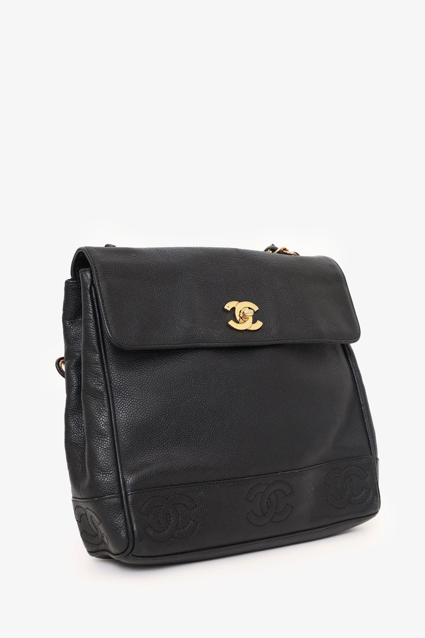 Chanel ™ 1996-97 Black Shoulder Bag - Rovelle Bags