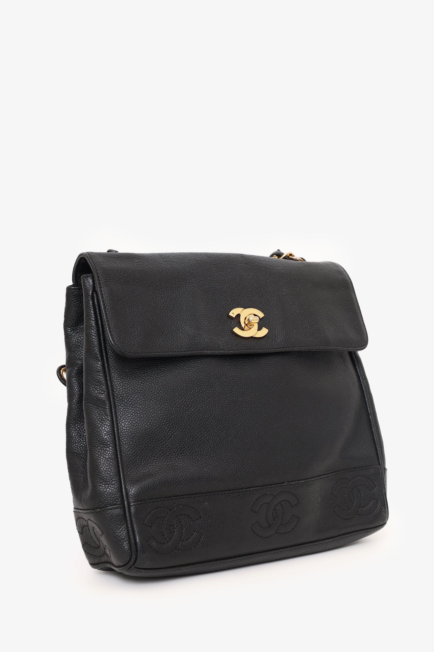 Chanel ™ 1996-97 Black Shoulder Bag - Rovelle Bags