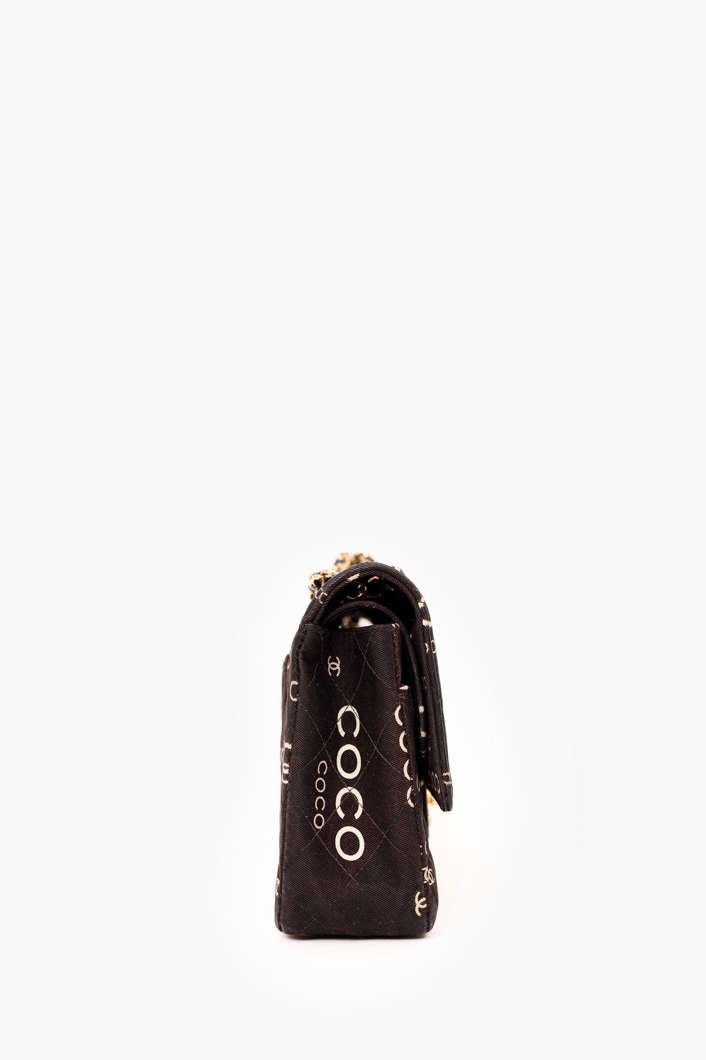 Chanel ™ 2002-03 Black/White Flap Bag - Rovelle Bags
