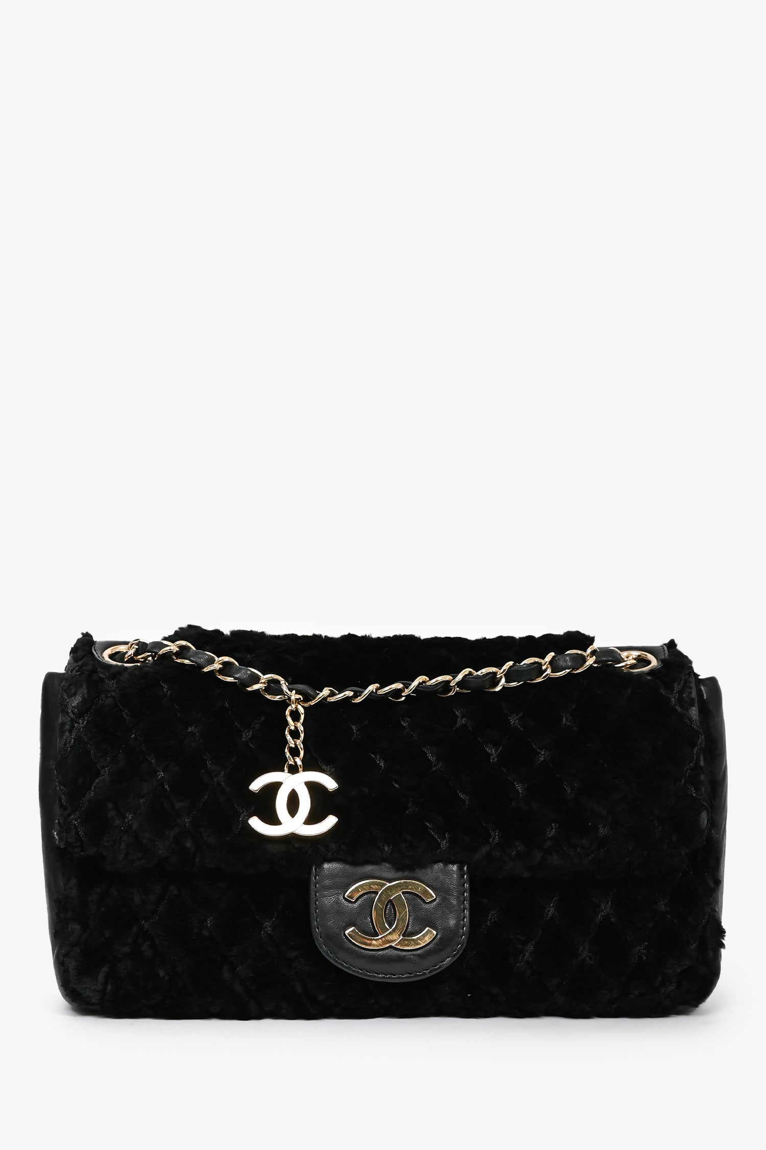 Chanel ™ 2008/09 Black Flap Bag - Rovelle Bags