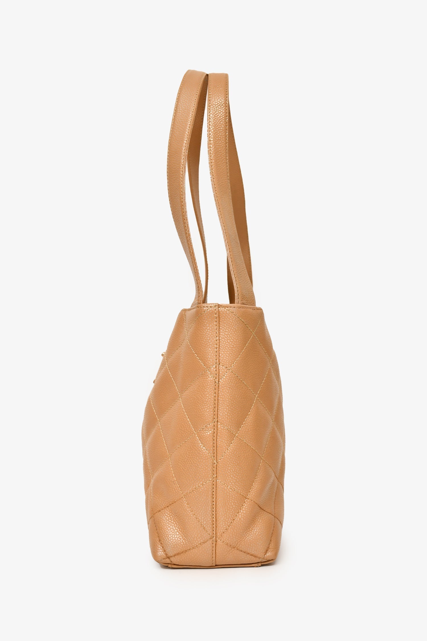 Chanel ™ 2000-02 Beige Shoulder Bag - Rovelle Bags
