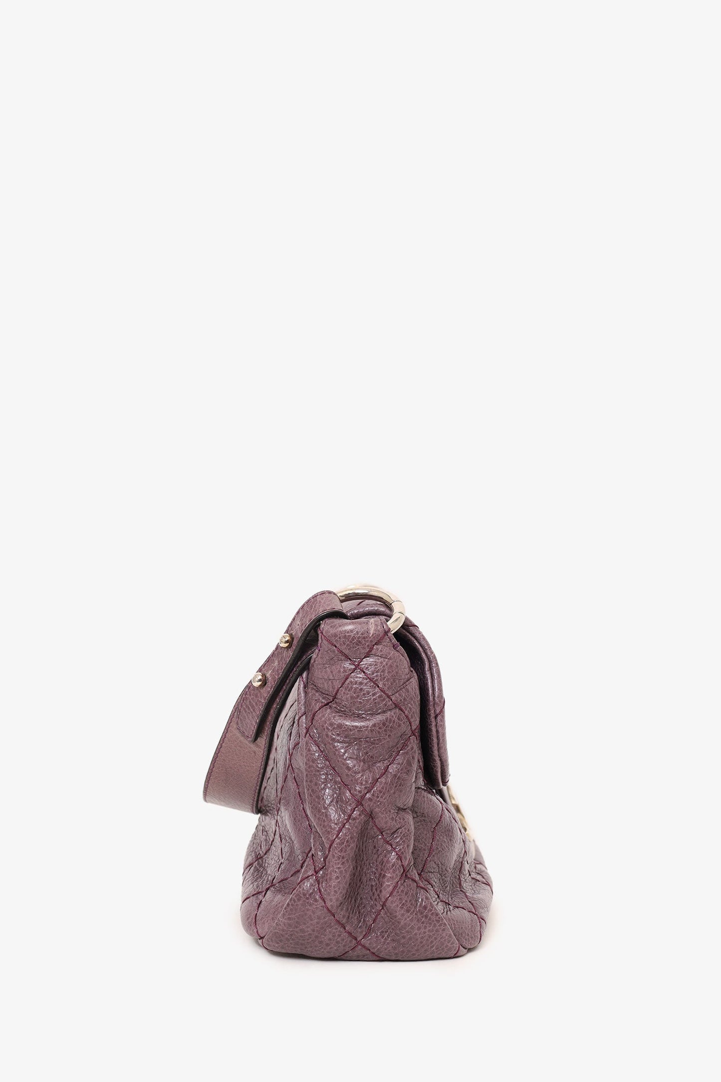 Chanel ™ 2009-10 Purple Flap Bag - Rovelle Bags