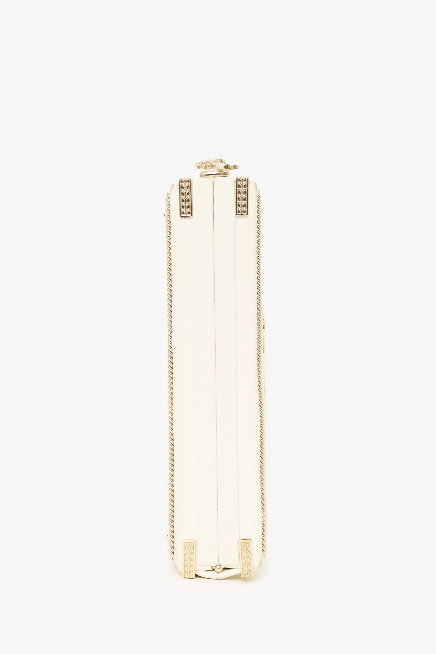 Chanel ™ 2017-18 White Clutch Bag - Rovelle Bags
