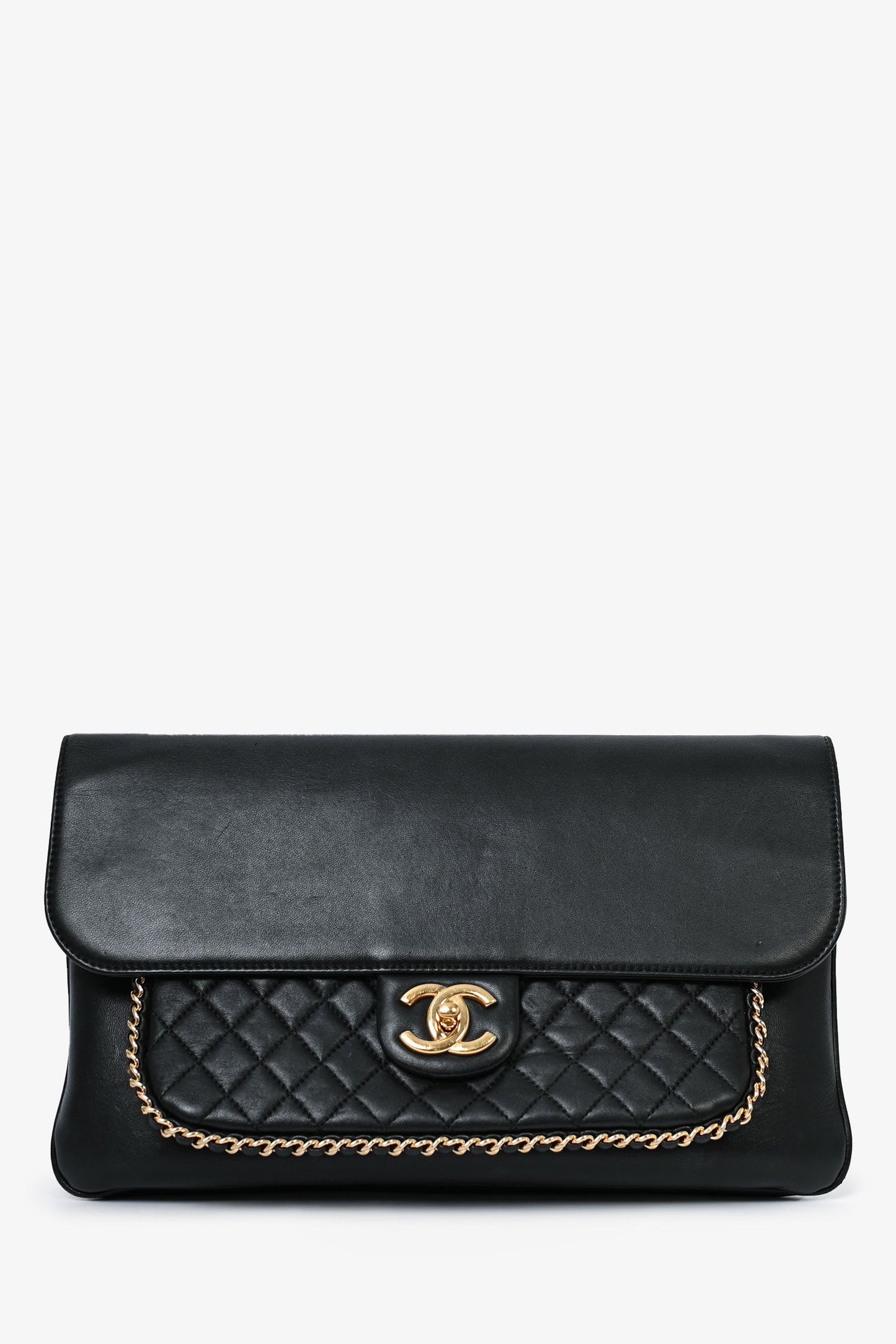 Chanel ™ 2017/18 Black Clutch Bag - Rovelle Bags
