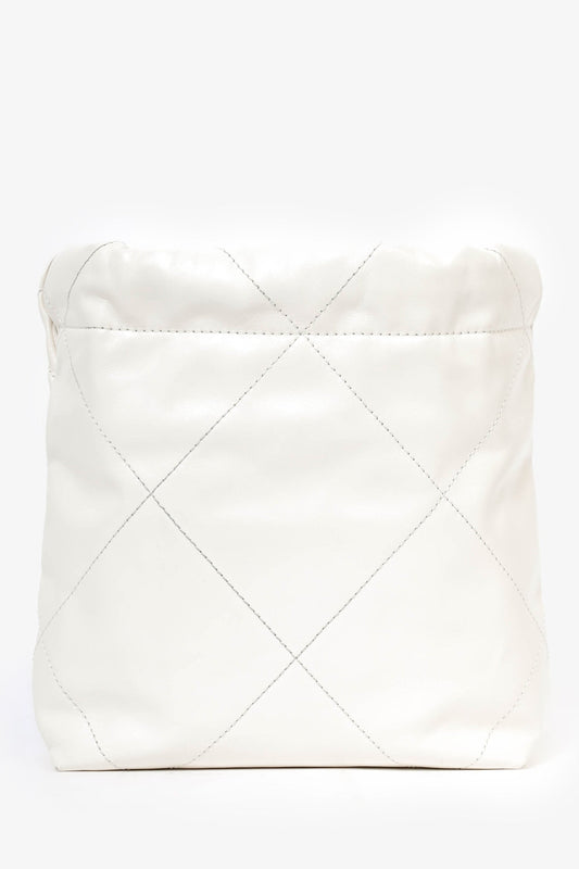 Chanel ™ 22 White Shoulder Bag - Rovelle Bags