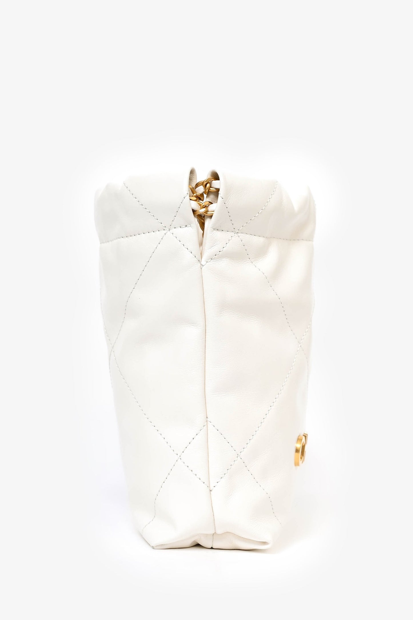 Chanel ™ 22 White Shoulder Bag - Rovelle Bags