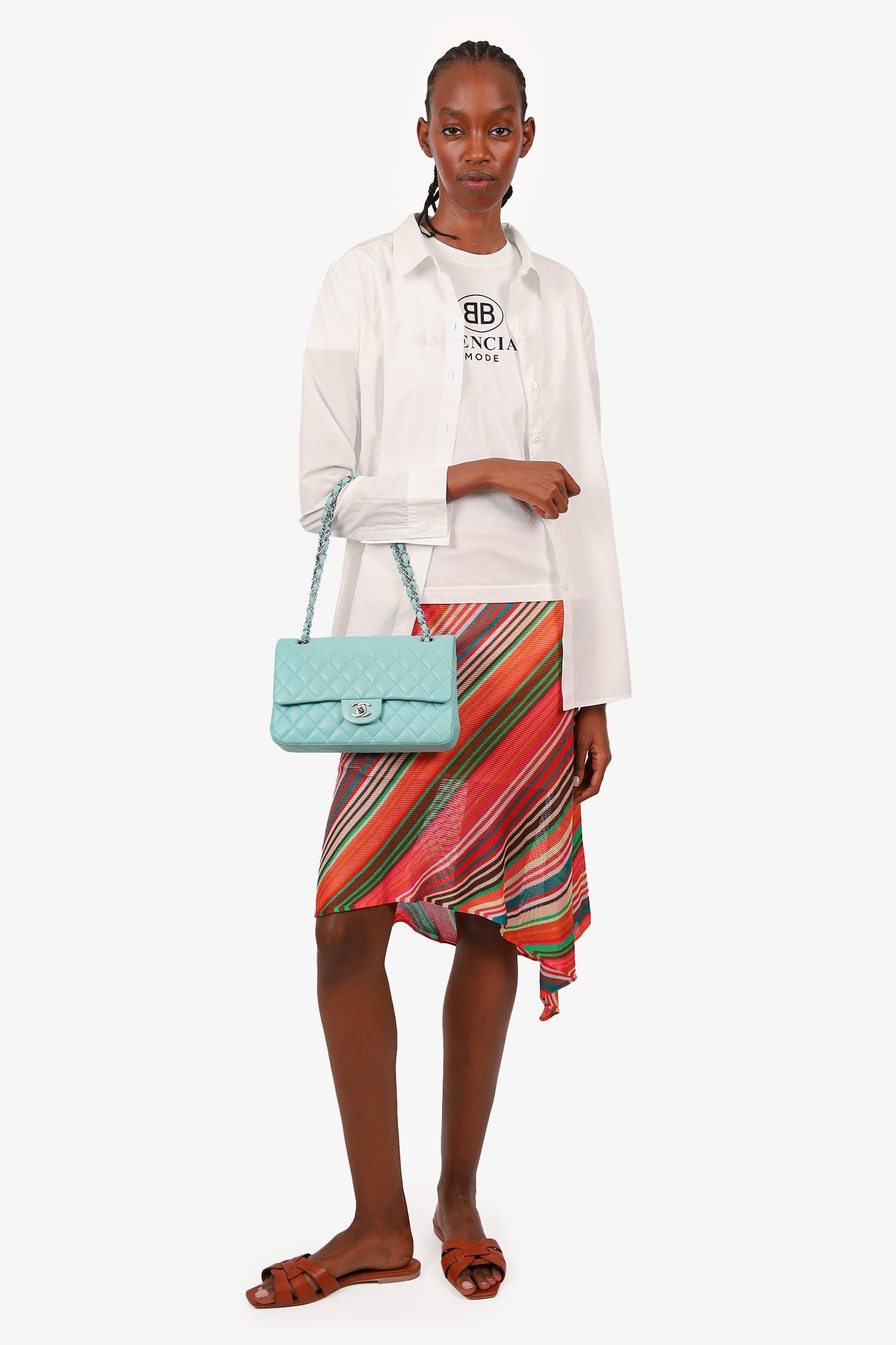 Chanel ™ 2019 Turquoise Shoulder Bag - Rovelle Bags