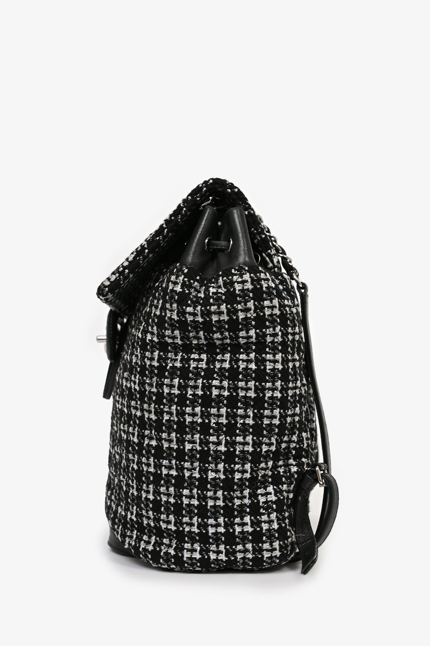 Chanel ™ 2016 Black/Silver Backpack - Rovelle Bags