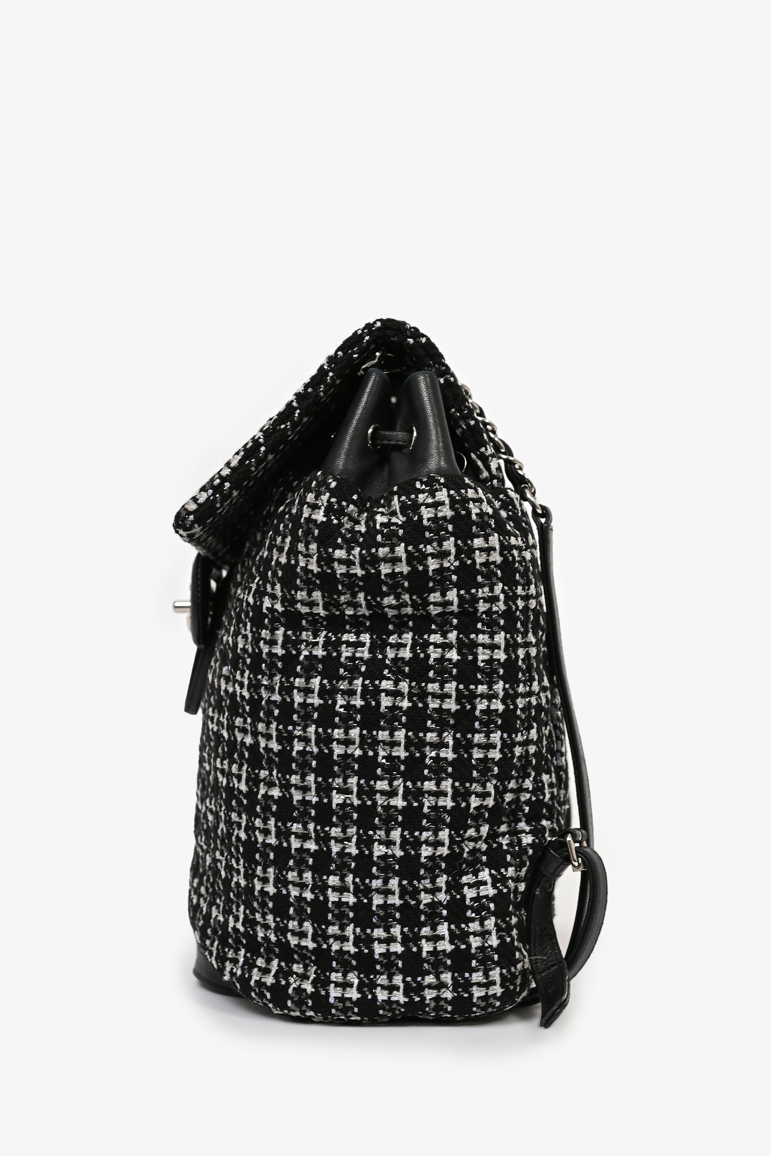 Chanel ™ 2016 Black/Silver Backpack - Rovelle Bags