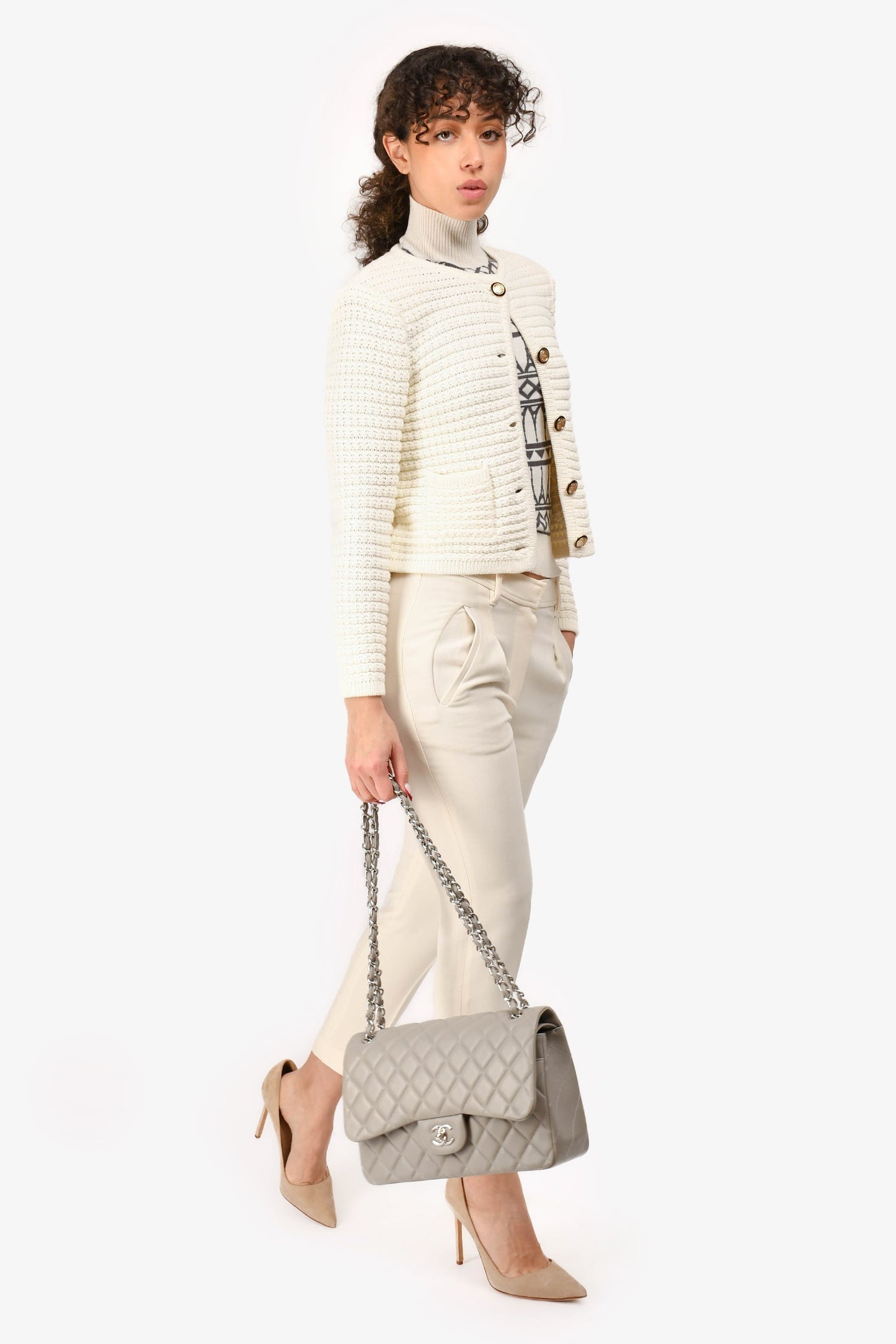 Chanel ™ 2019/20 Grey Shoulder Bag - Rovelle Bags
