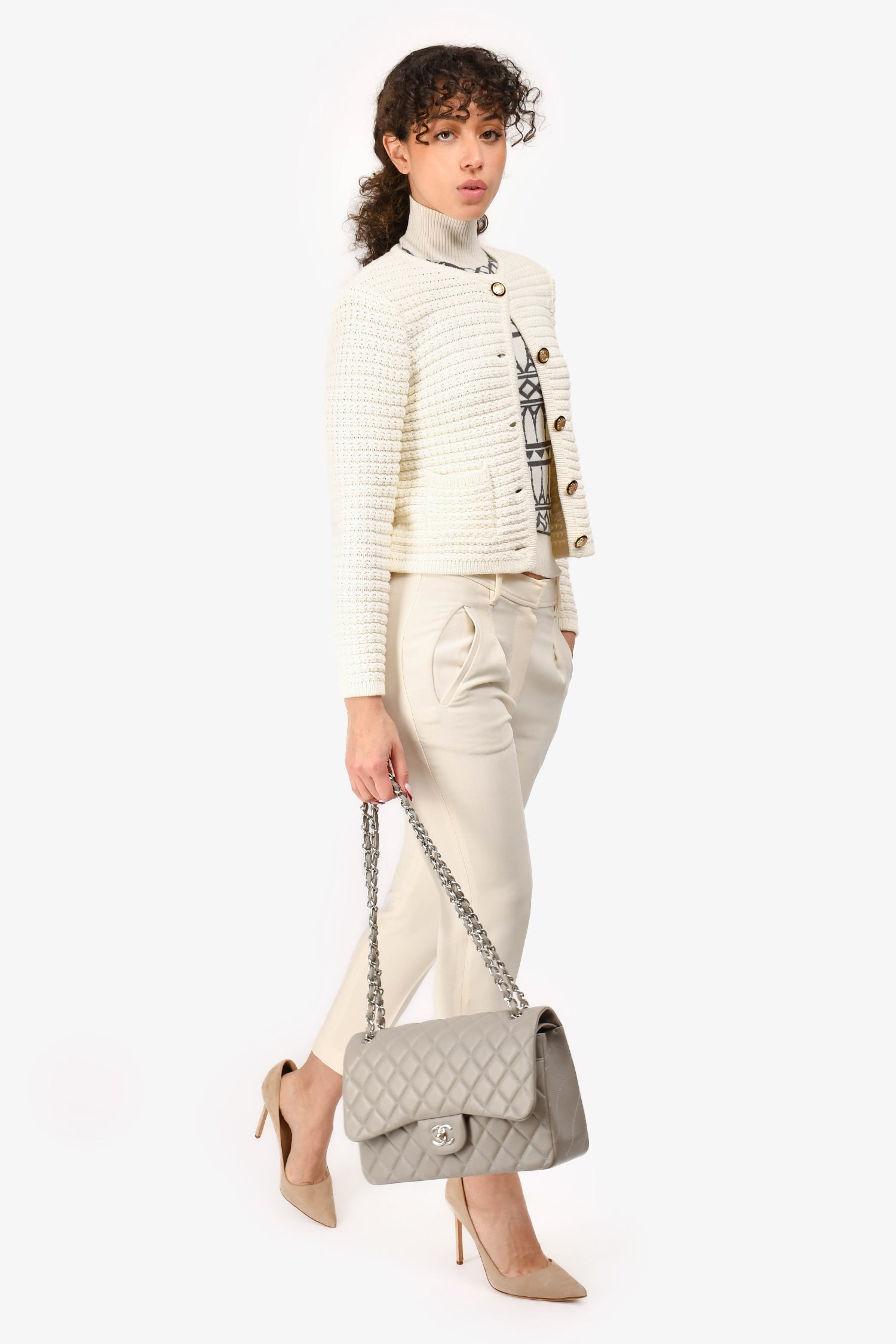 Chanel ™ 2019/20 Grey Shoulder Bag - Rovelle Bags