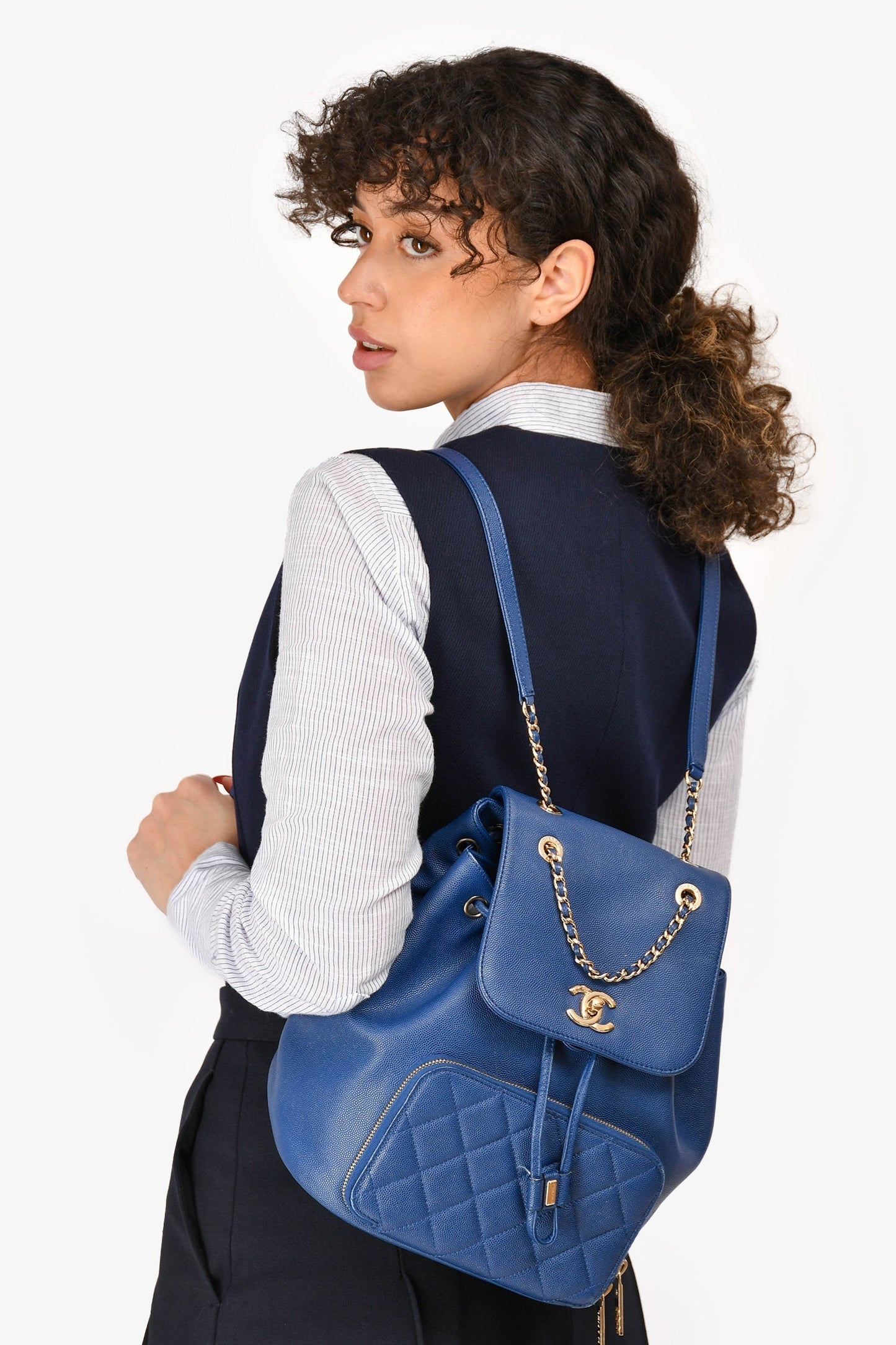 Chanel Business Affinity Backpack - Rovelle Bags