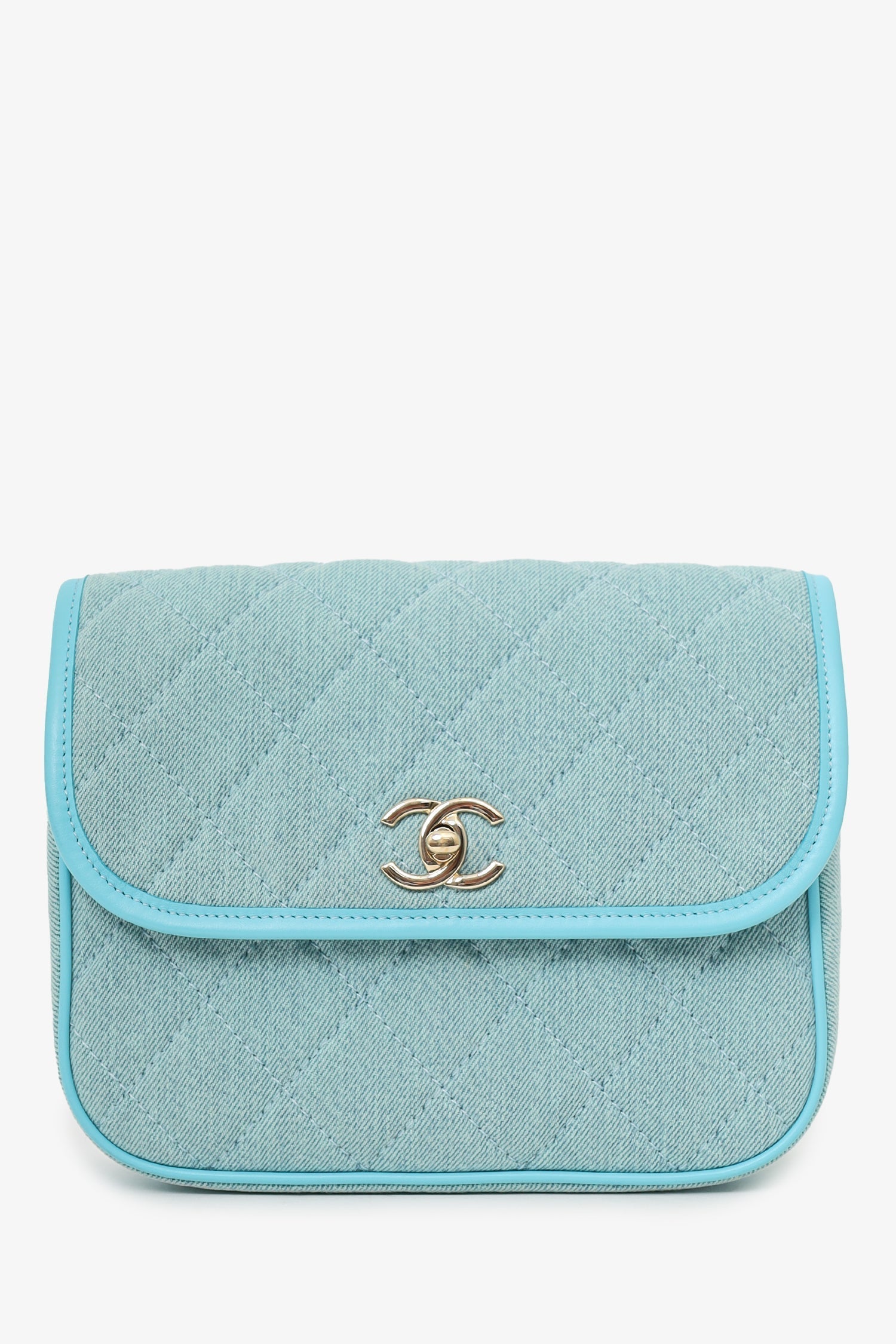 Chanel ™ 2021 Blue Flap Bag - Rovelle Bags