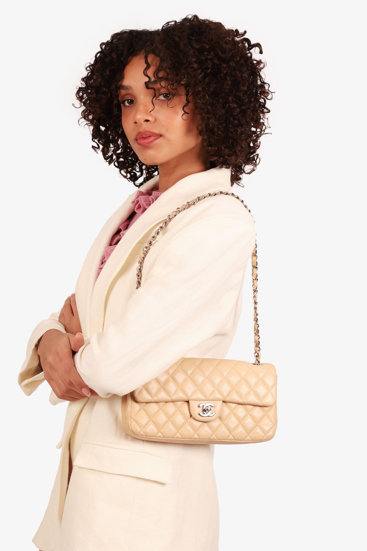 Chanel ™ 2010-11 Beige Flap Bag - Rovelle Bags
