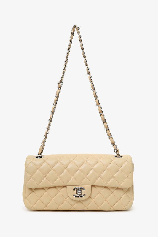 Chanel ™ 2010-11 Beige Flap Bag - Rovelle Bags