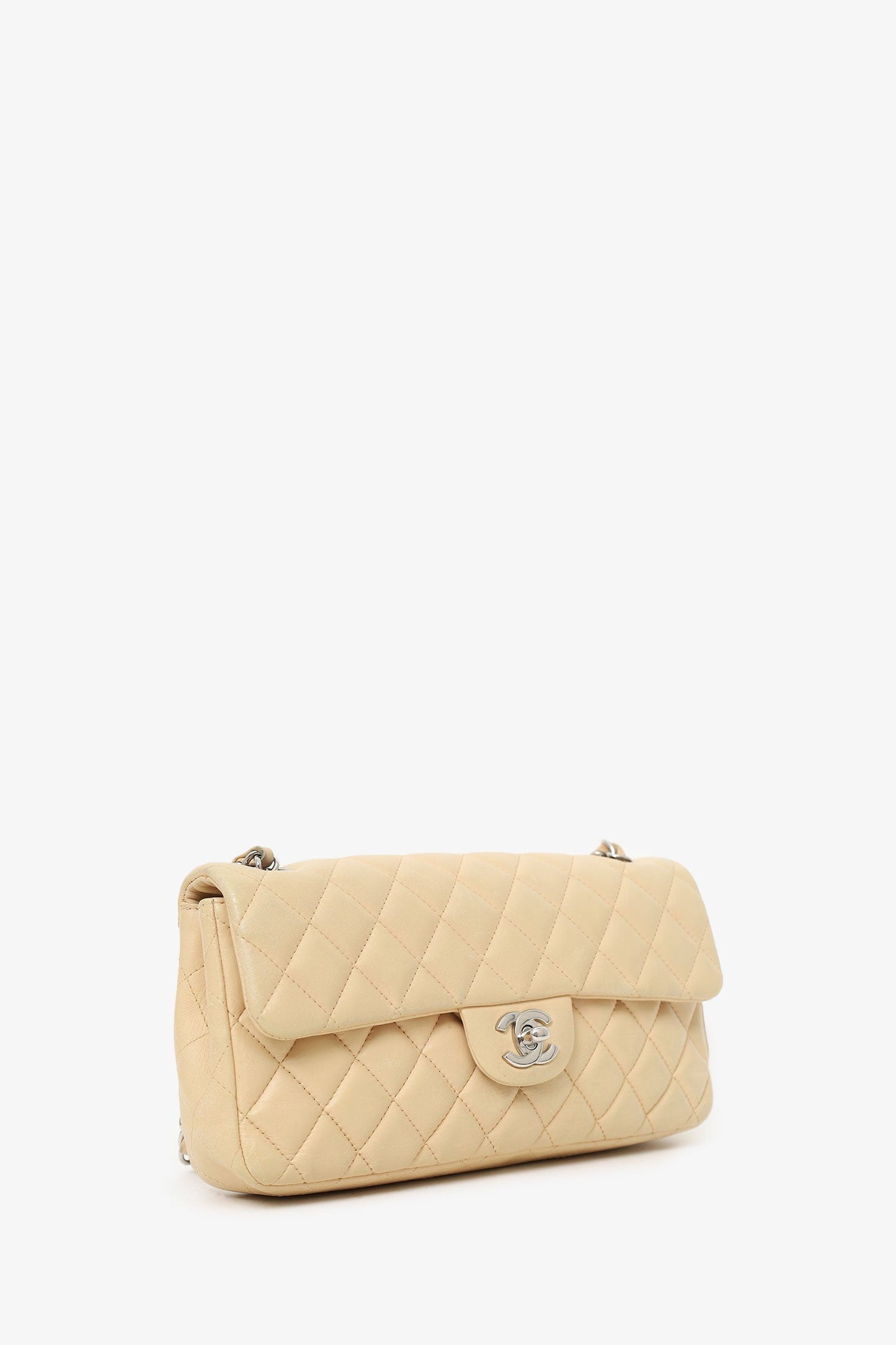 Chanel ™ 2010-11 Beige Flap Bag - Rovelle Bags