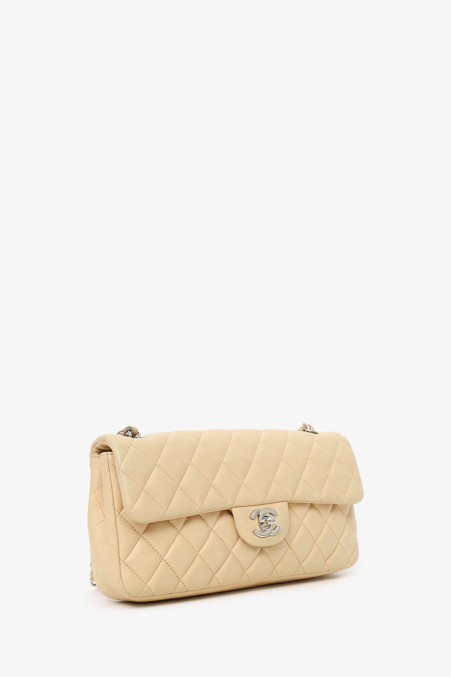 Chanel ™ 2010-11 Beige Flap Bag - Rovelle Bags