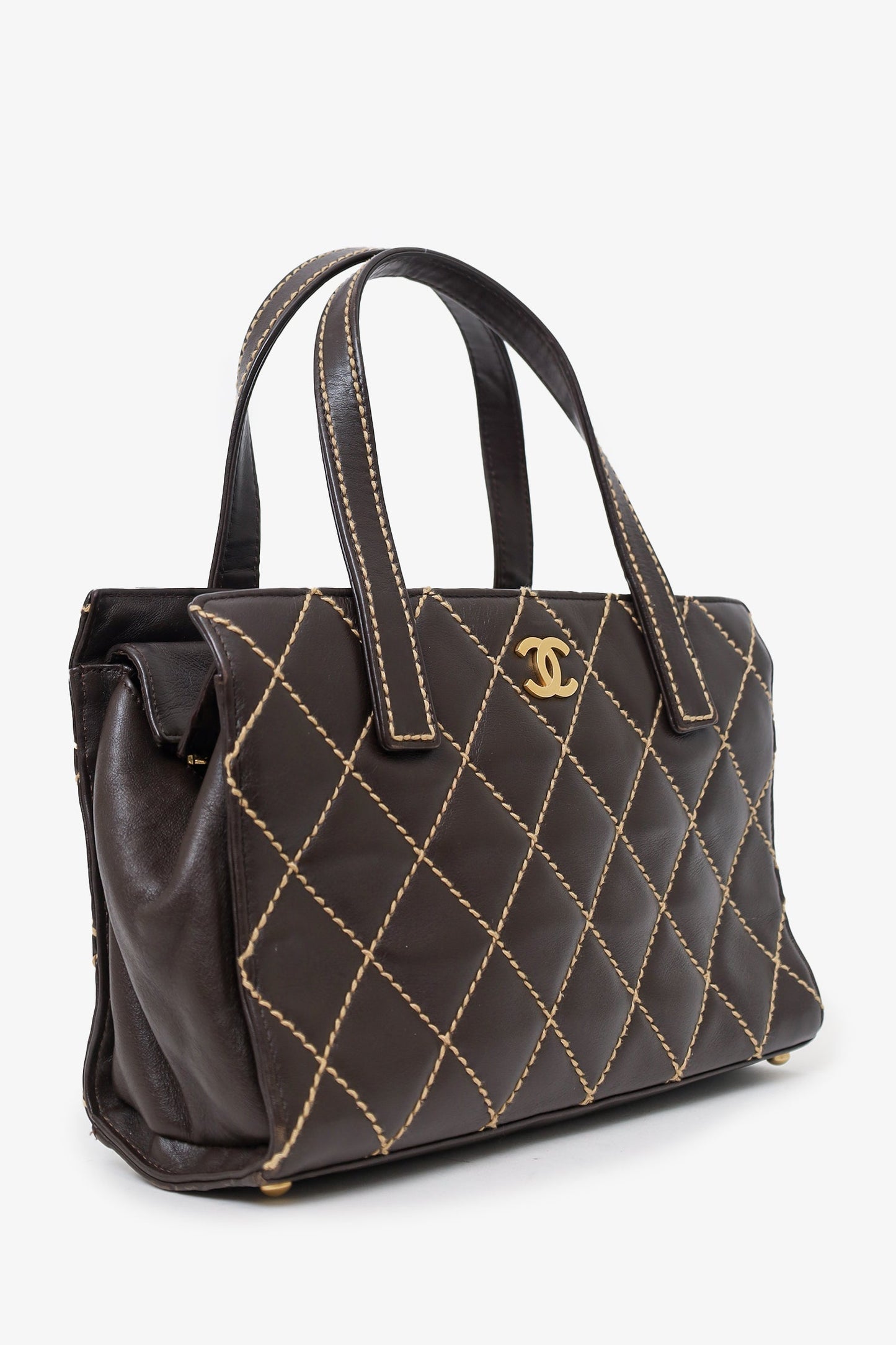 Chanel ™ 2004-05 Brown Tote Bag - Rovelle Bags