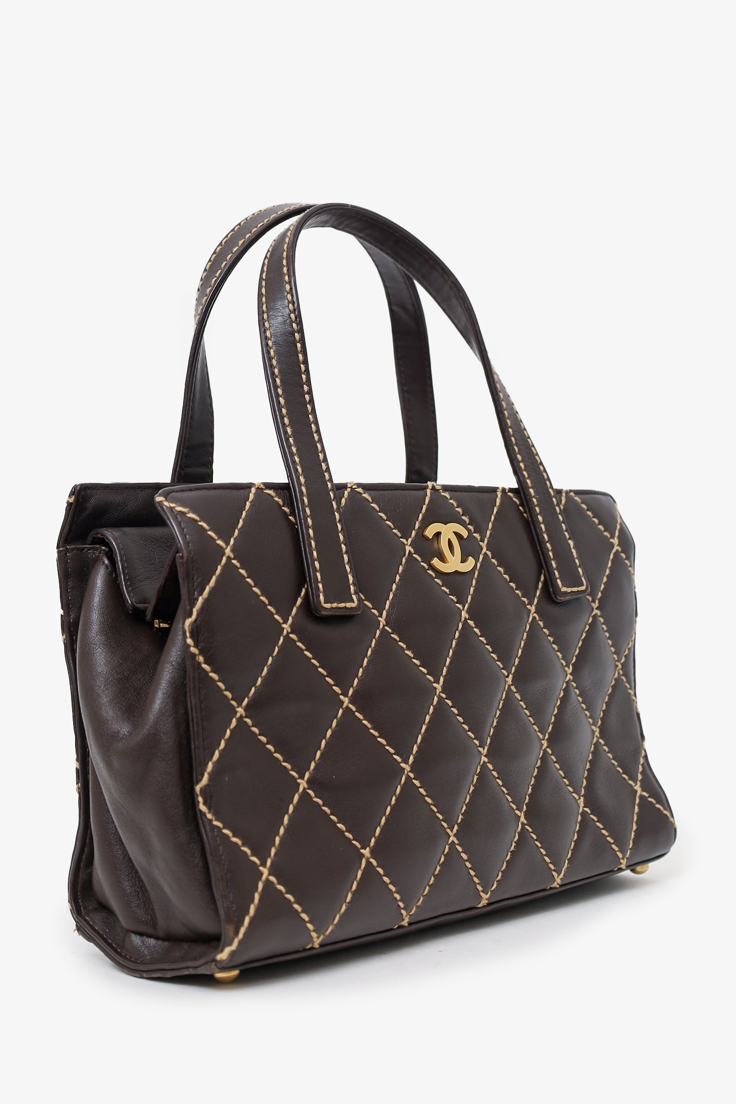 Chanel ™ 2004-05 Brown Tote Bag - Rovelle Bags