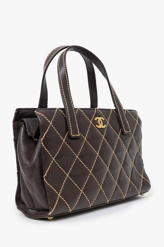 Chanel ™ 2004-05 Brown Tote Bag - Rovelle Bags