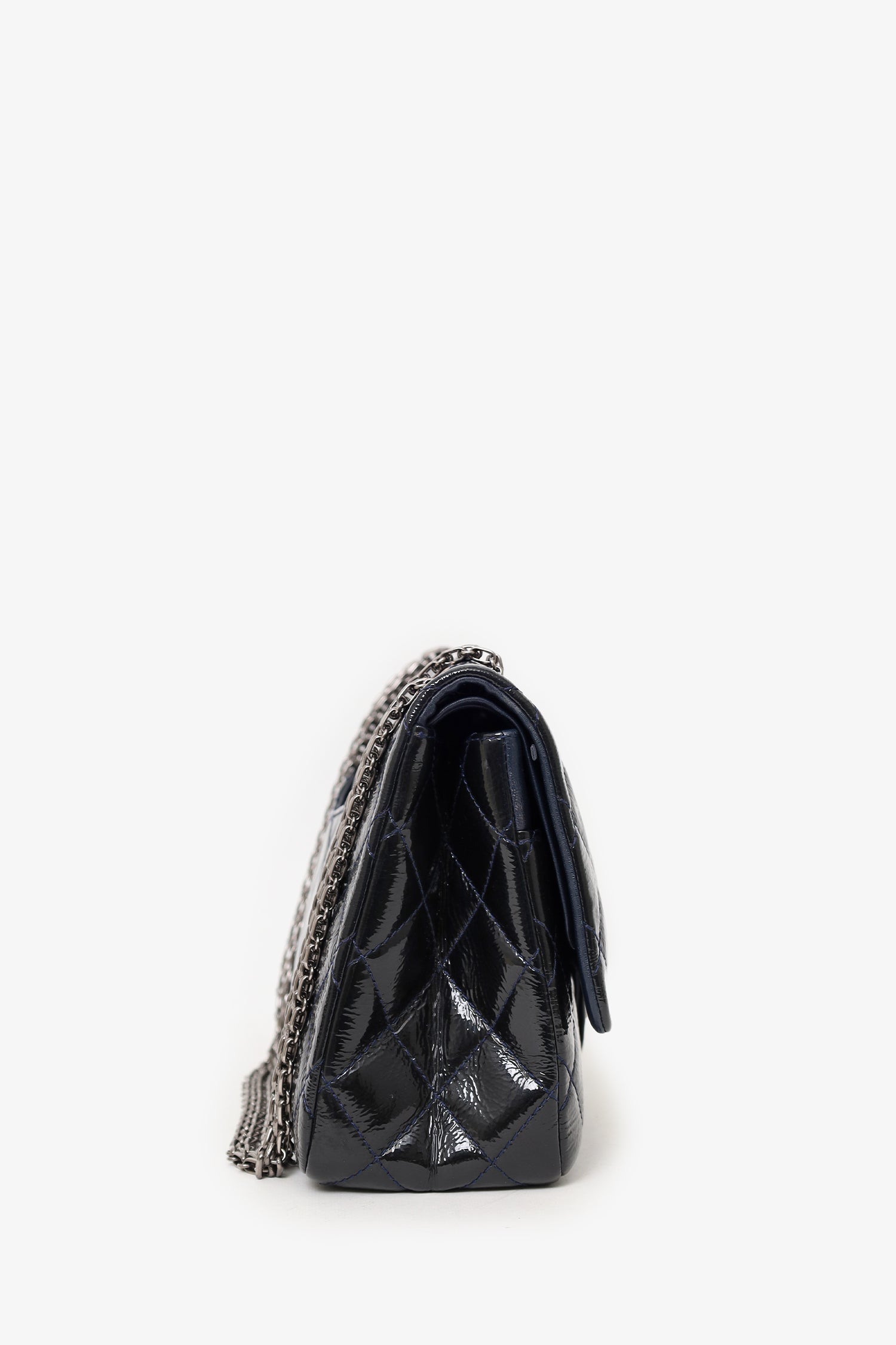 Chanel ™ 2010-11 Navy Flap Bag - Rovelle Bags