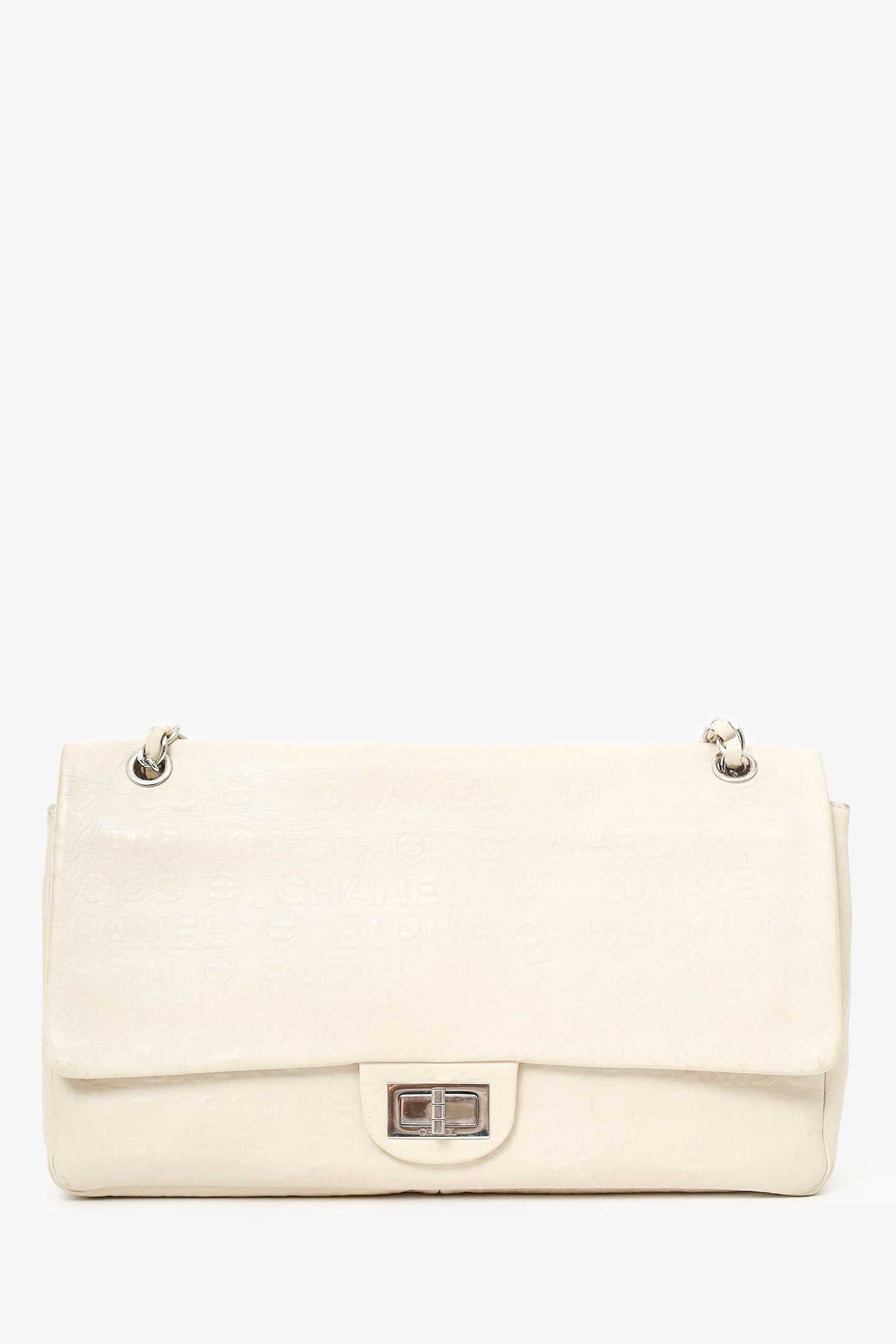 Chanel ™ 2008-09 White Flap Bag - Rovelle Bags