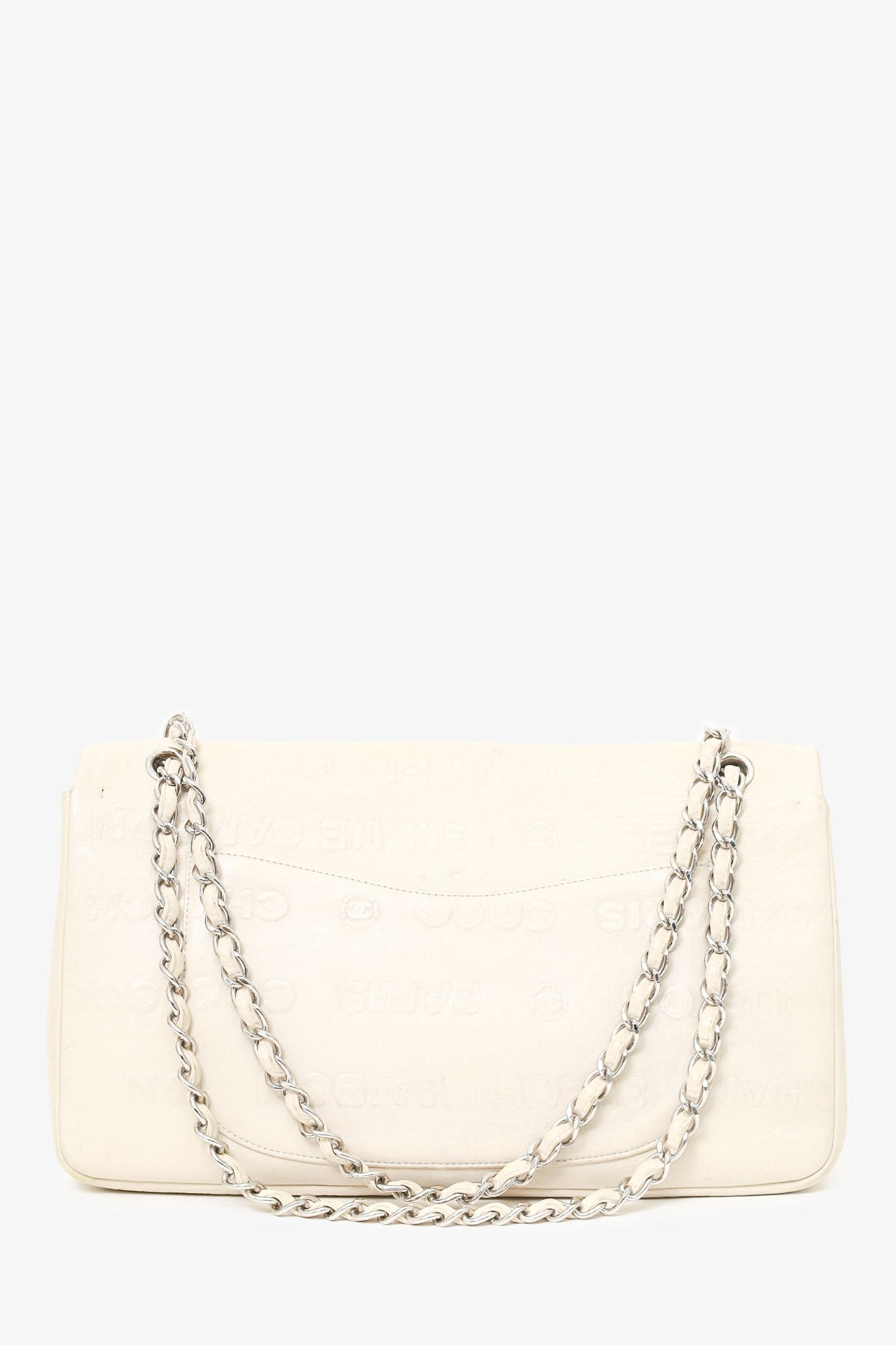 Chanel ™ 2008-09 White Flap Bag - Rovelle Bags