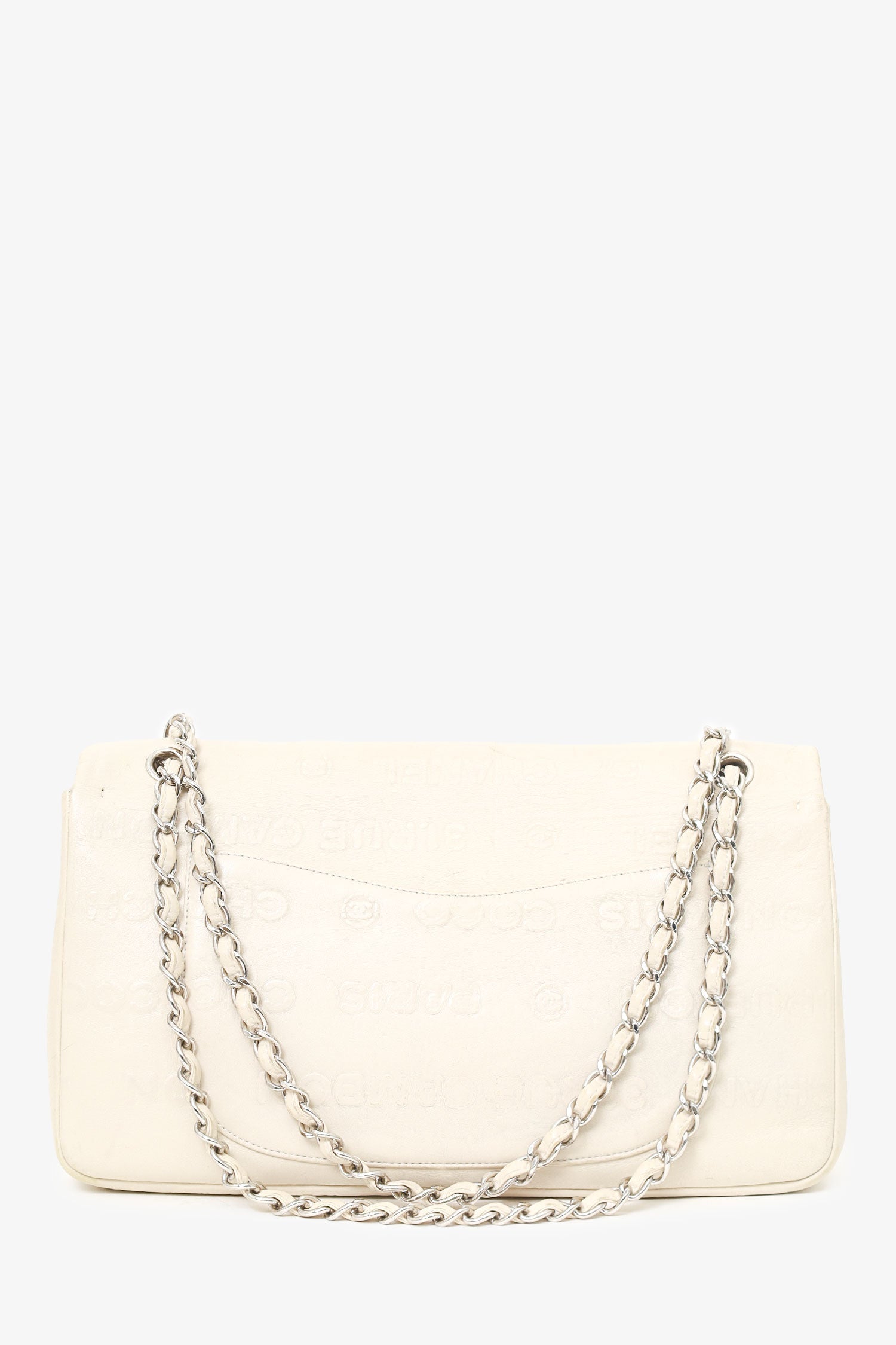 Chanel ™ 2008-09 White Flap Bag - Rovelle Bags