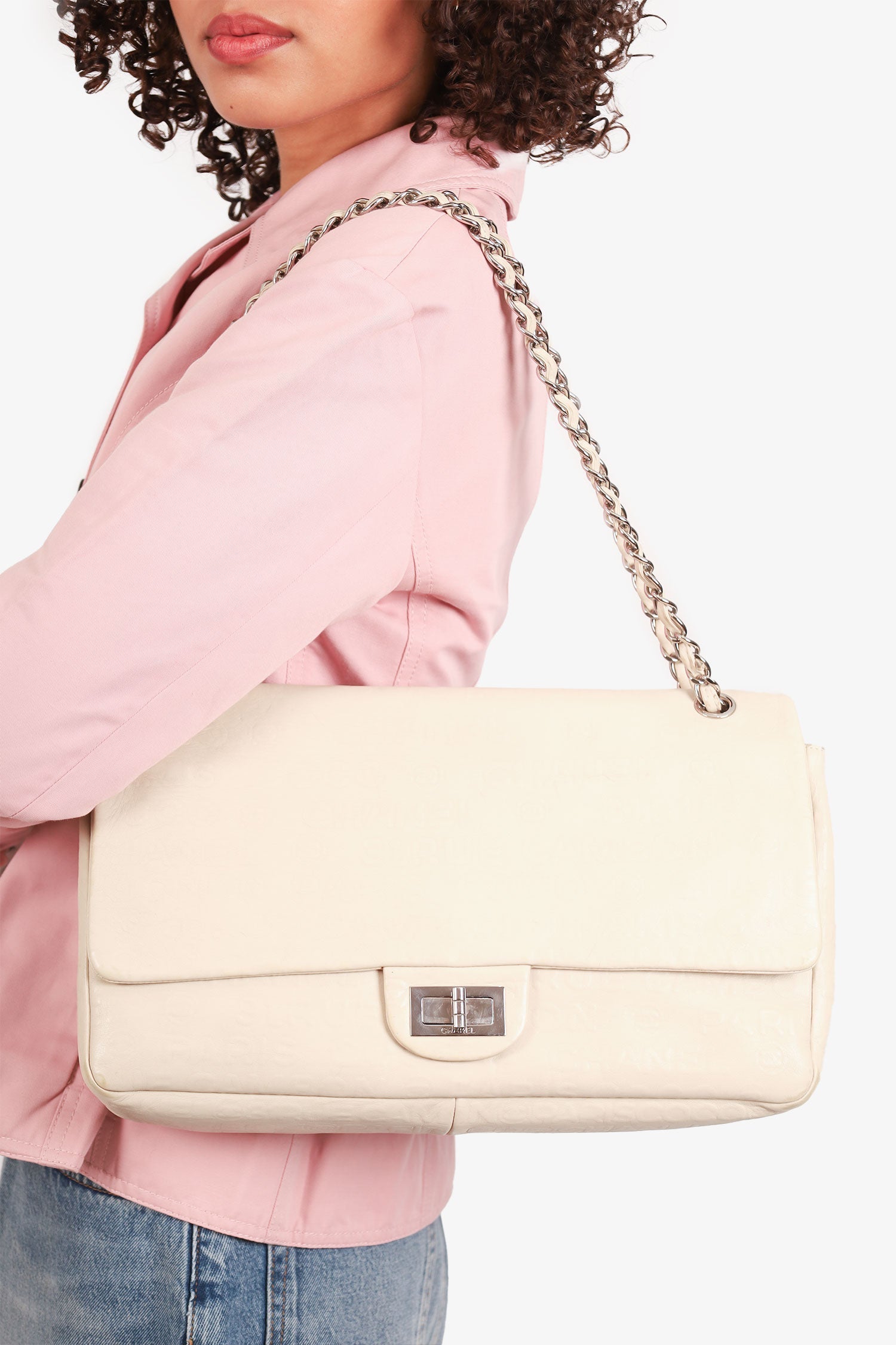 Chanel ™ 2008-09 White Flap Bag - Rovelle Bags